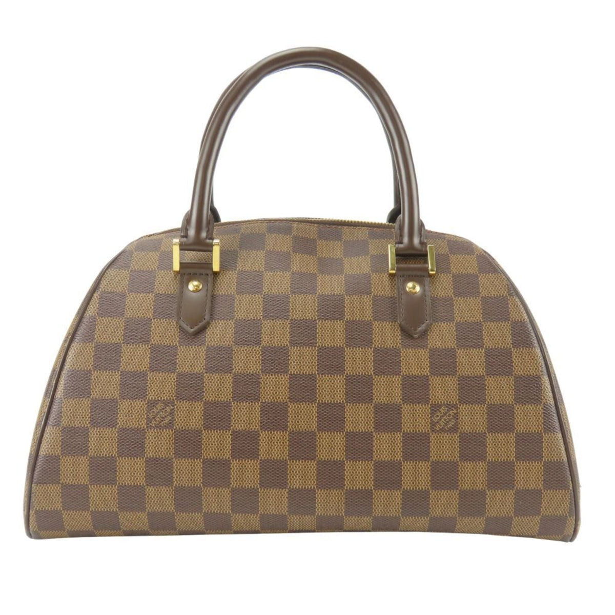 Louis Vuitton Damier Brown Damier Canvas Handbag (Pre-Owned)