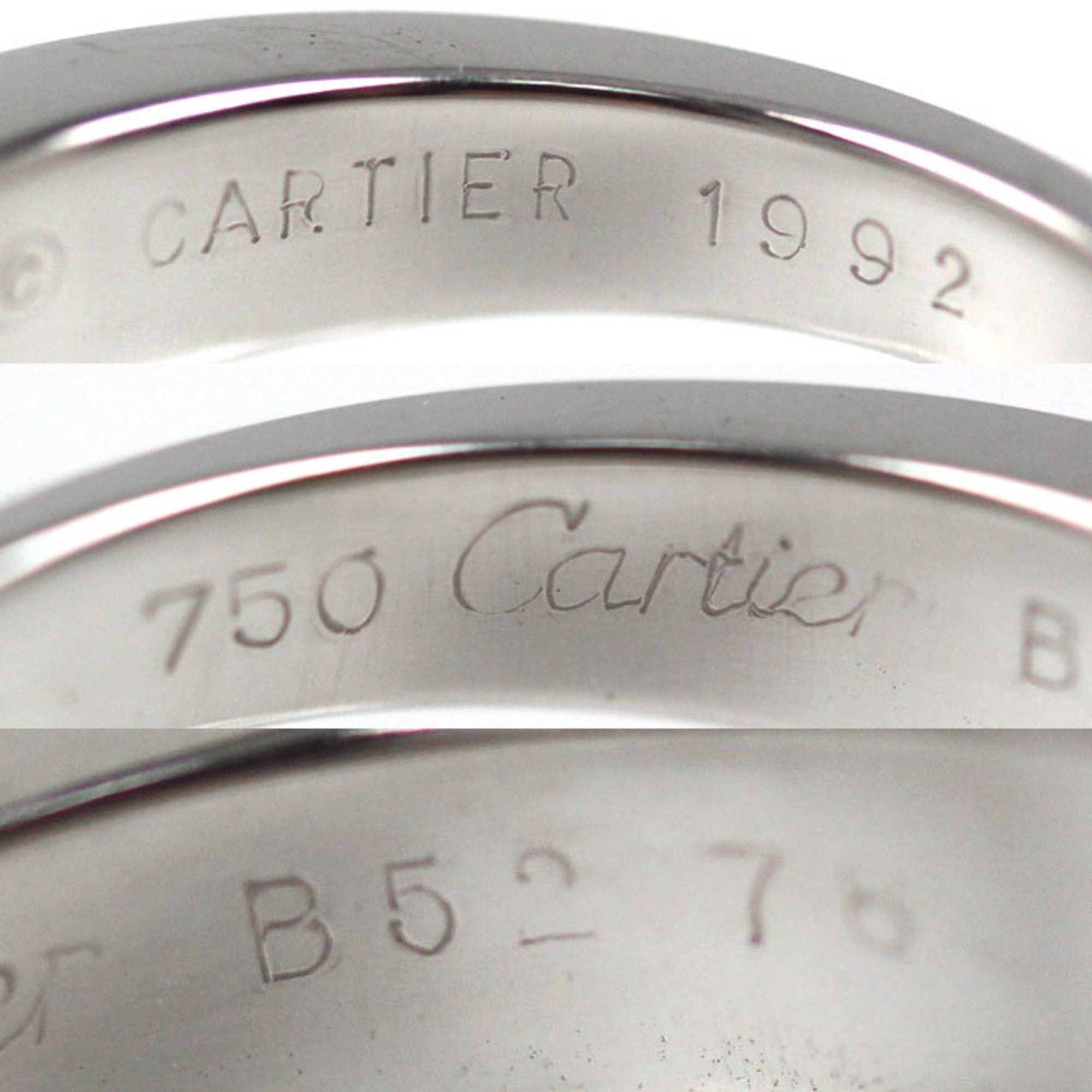 Cartier White Gold (18K) Band Ring (Pre-Owned)
