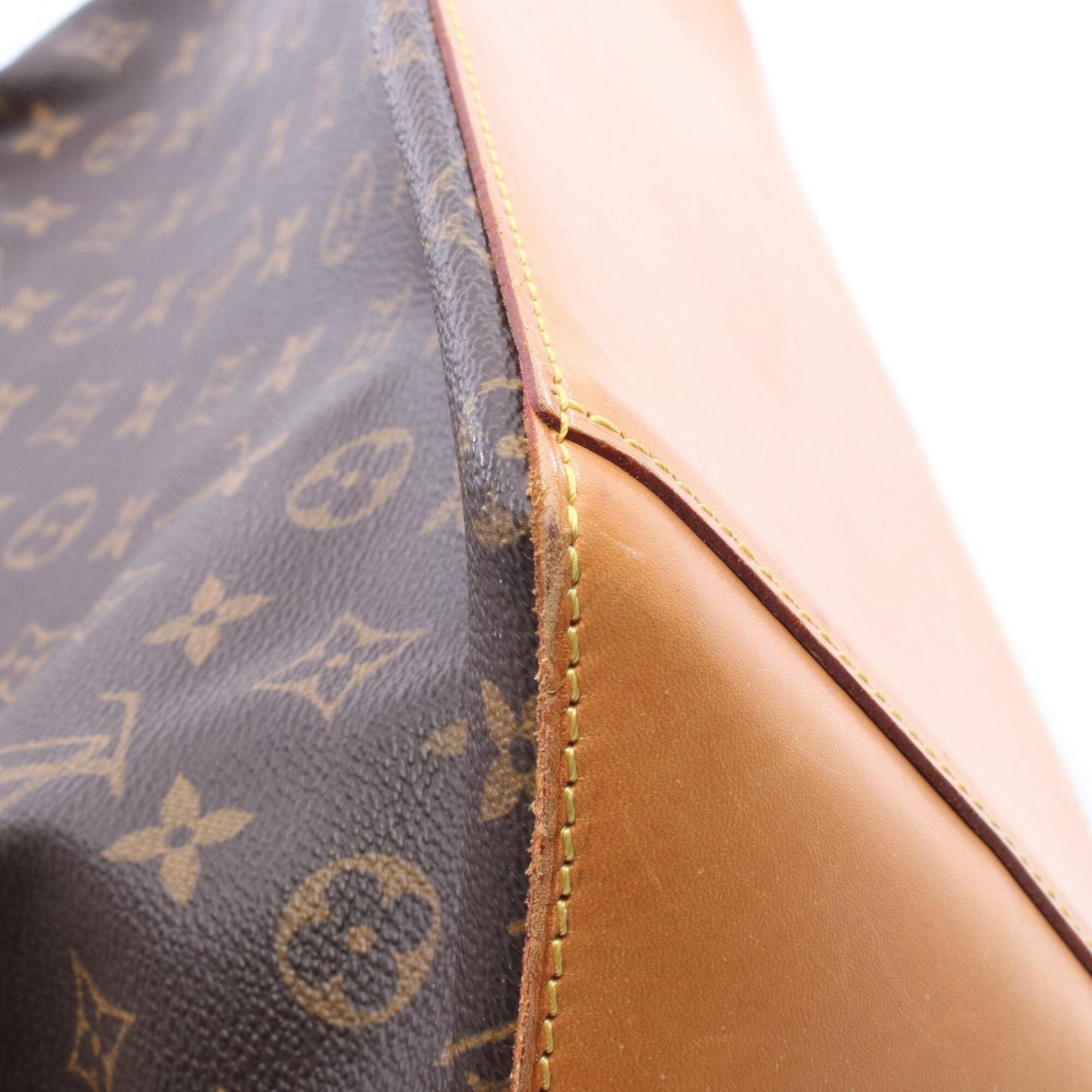 Louis Vuitton Brown Coated Canvas Pvc Leather Monogram Handbag Tote Bag (Pre-Owned)