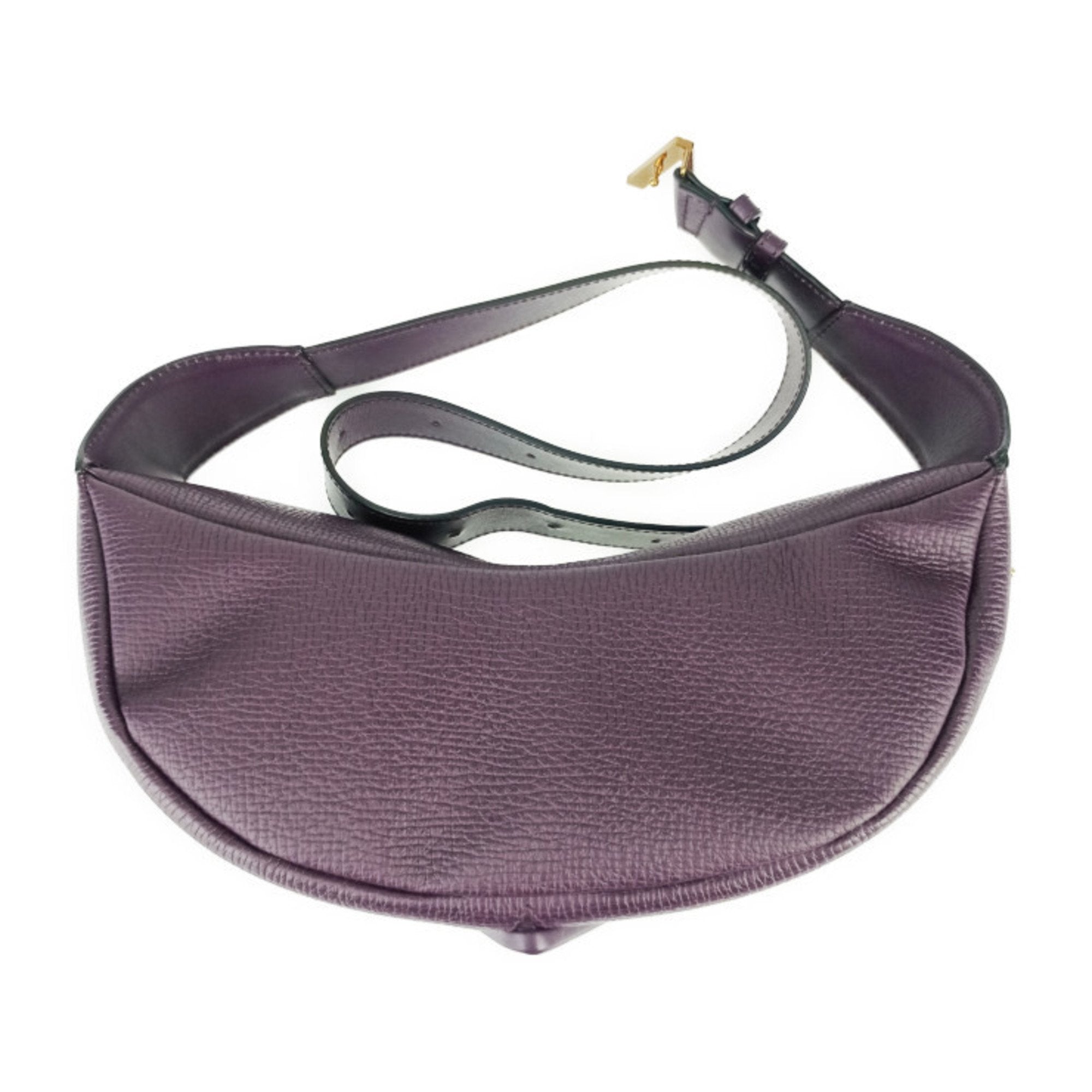Versace Leather Fanny Pack Sling Bag (Pre-Owned)