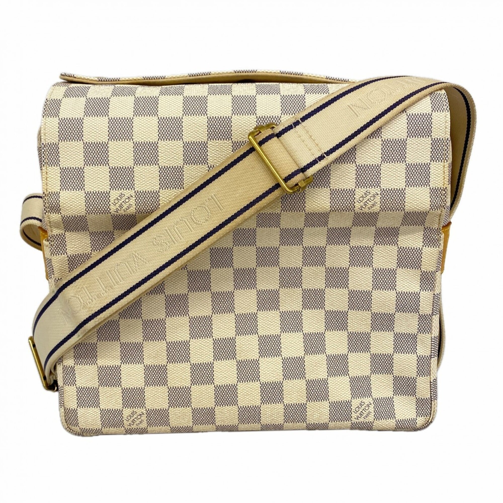 Louis Vuitton White Shoulder Bag (Pre-Owned)