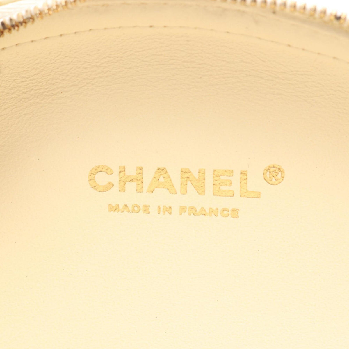 Chanel Beige Multi-Color Leather Shoulder Bag (Pre-Owned)