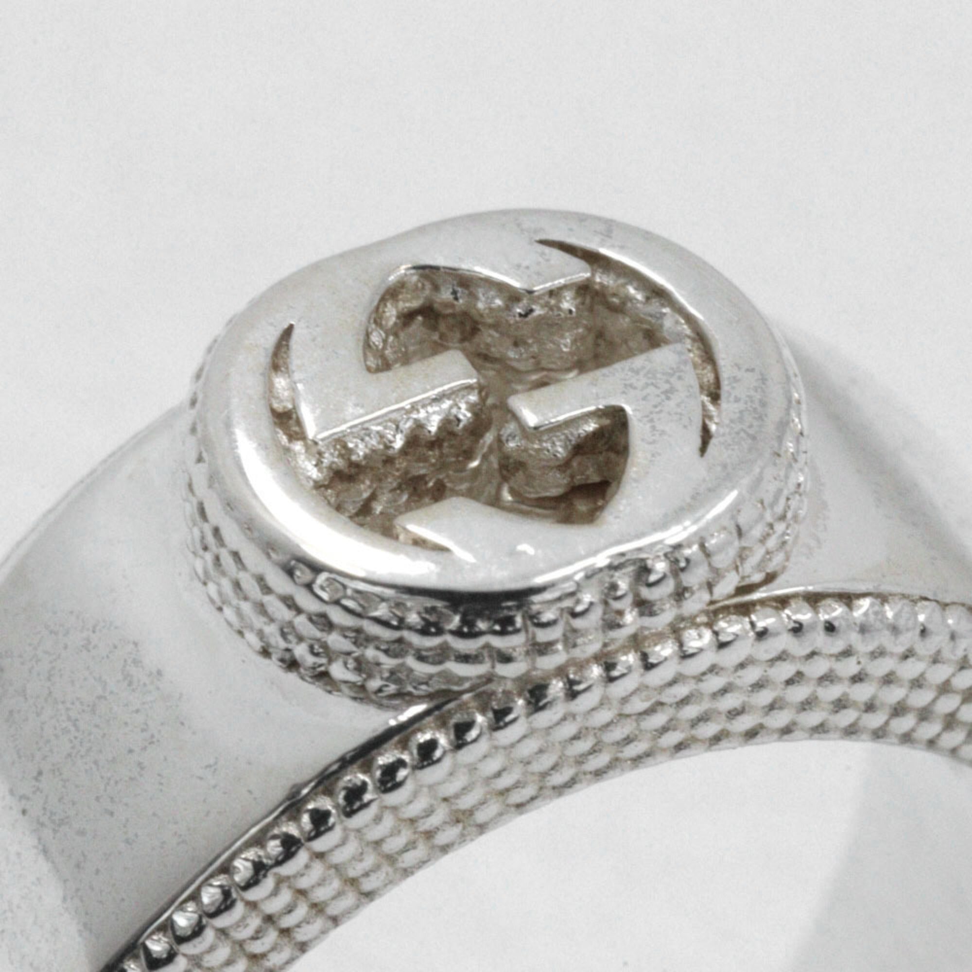 Gucci Silver 925 Band Ring (Pre-Owned)