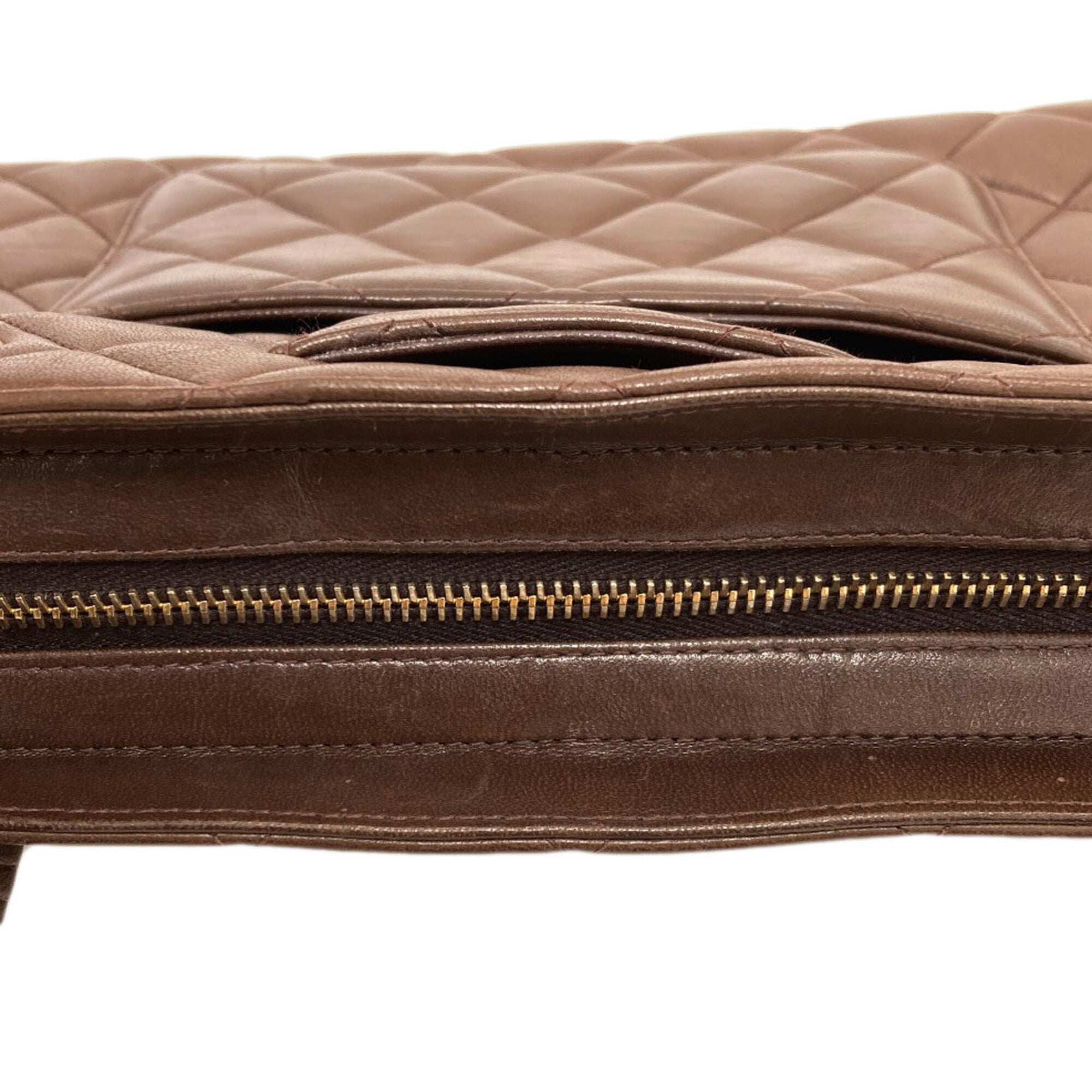 Chanel Brown Tote Bag (Pre-Owned)