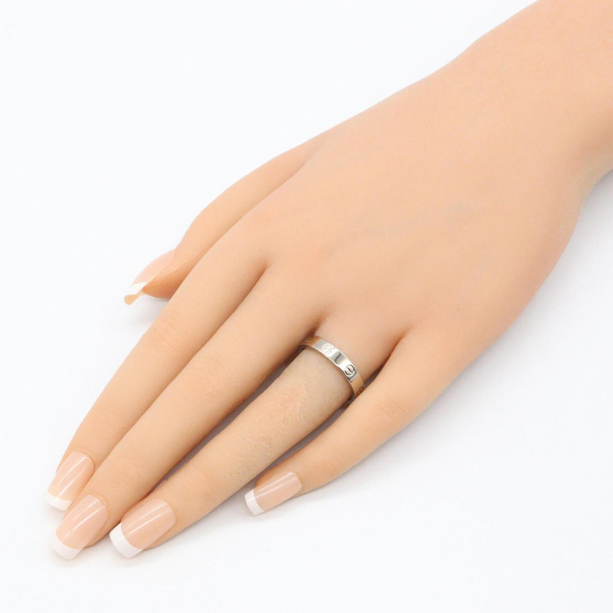 Cartier White Gold White Gold (18K) Band Ring (Pre-Owned)