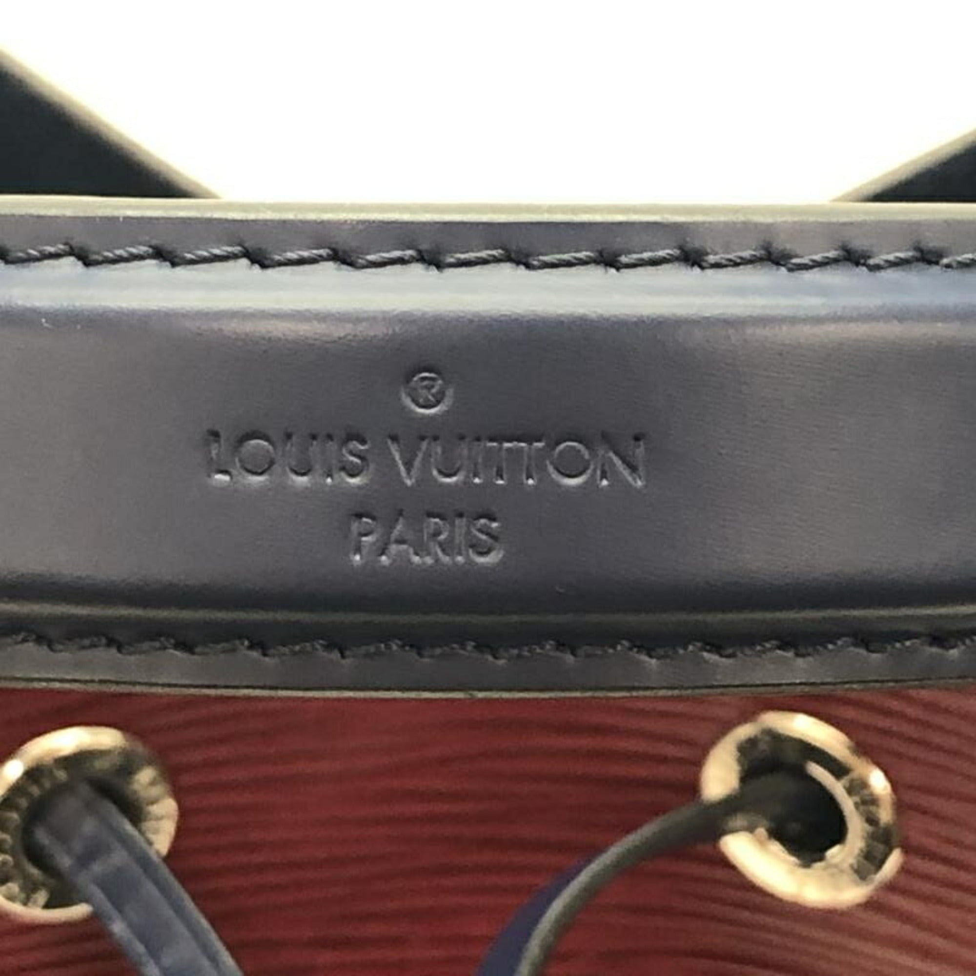 Louis Vuitton Epi Cherry Epi Leather Handbag (Pre-Owned)