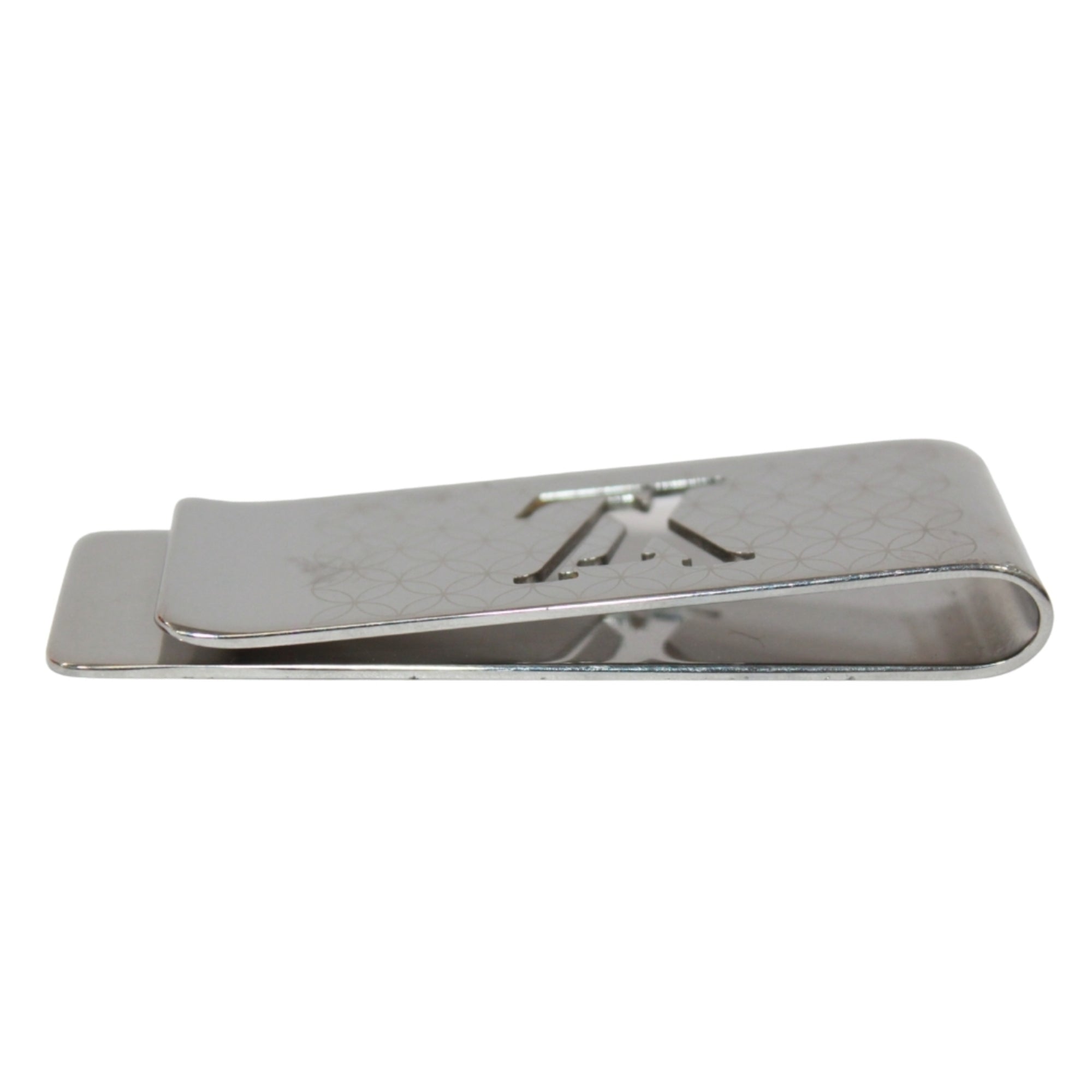 Louis Vuitton Silver Metal Money Clip (Pre-Owned)