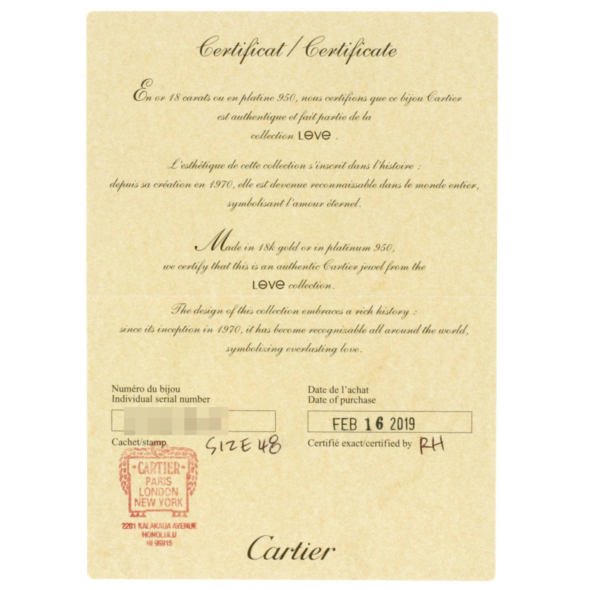 Cartier Yellow Gold Yellow Gold (18K) (Pre-Owned)
