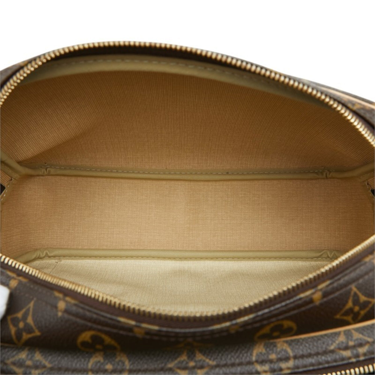 Louis Vuitton Brown Pvc Leather Shoulder Bag (Pre-Owned)