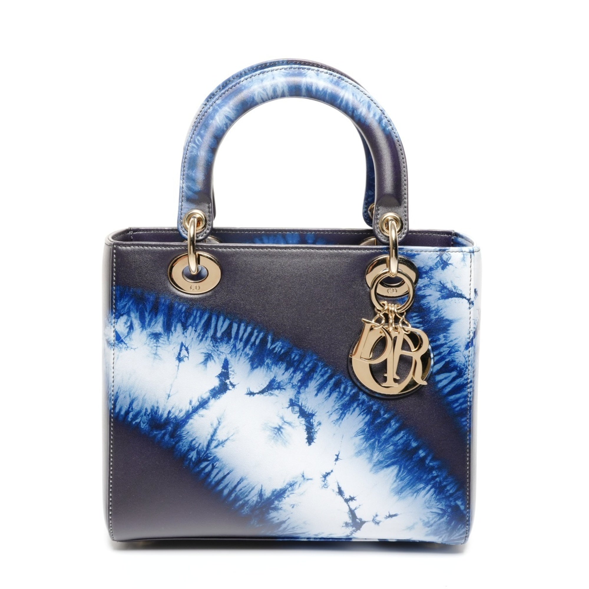 Christian Dior Lady Dior Blue Handbag (Pre-Owned)