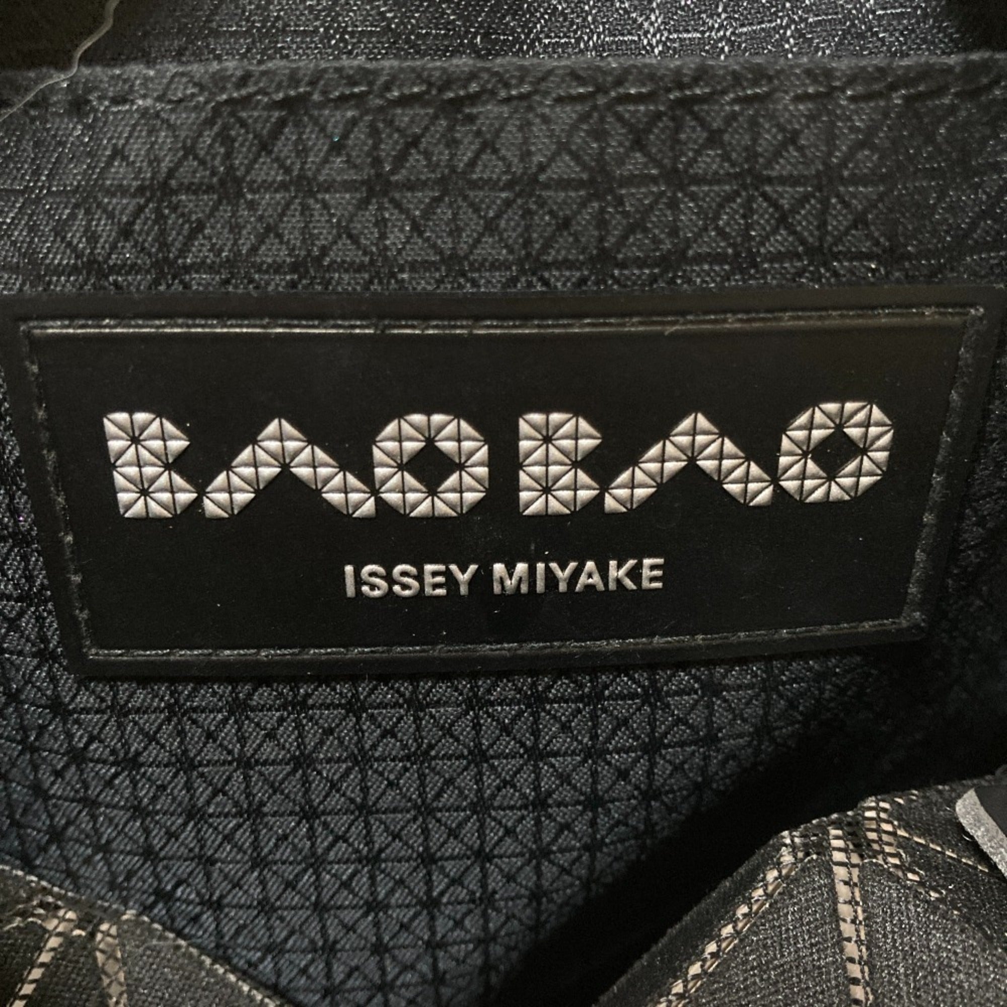 Bao Bao Issey Miyake Grayish Polyester Handbag (Pre-Owned)