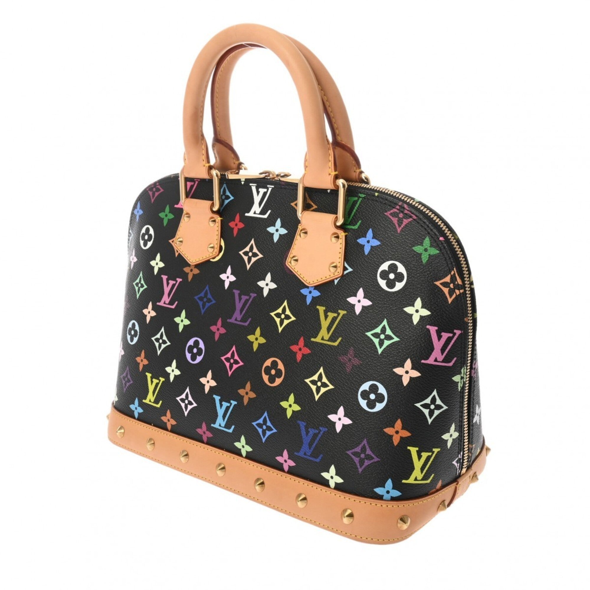 Louis Vuitton Noir Monogram Multicolore Handbag (Pre-Owned)