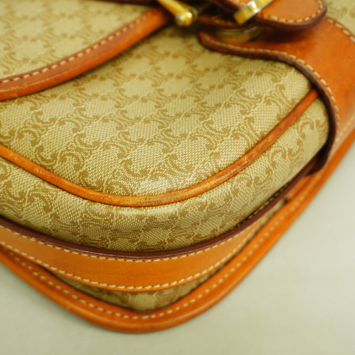 Celine Beige Pvc Shoulder Bag (Pre-Owned)