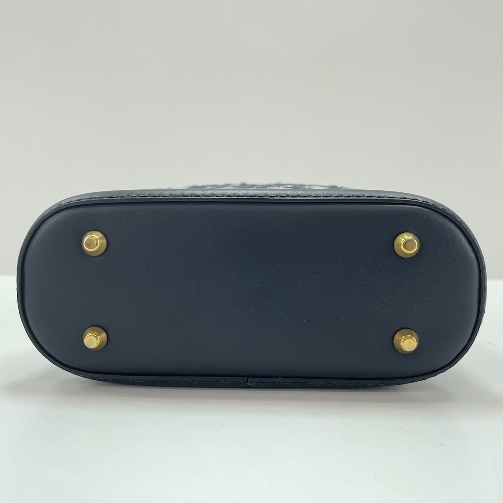 Christian Dior Navy Handbag Shoulder Bag (Pre-Owned)