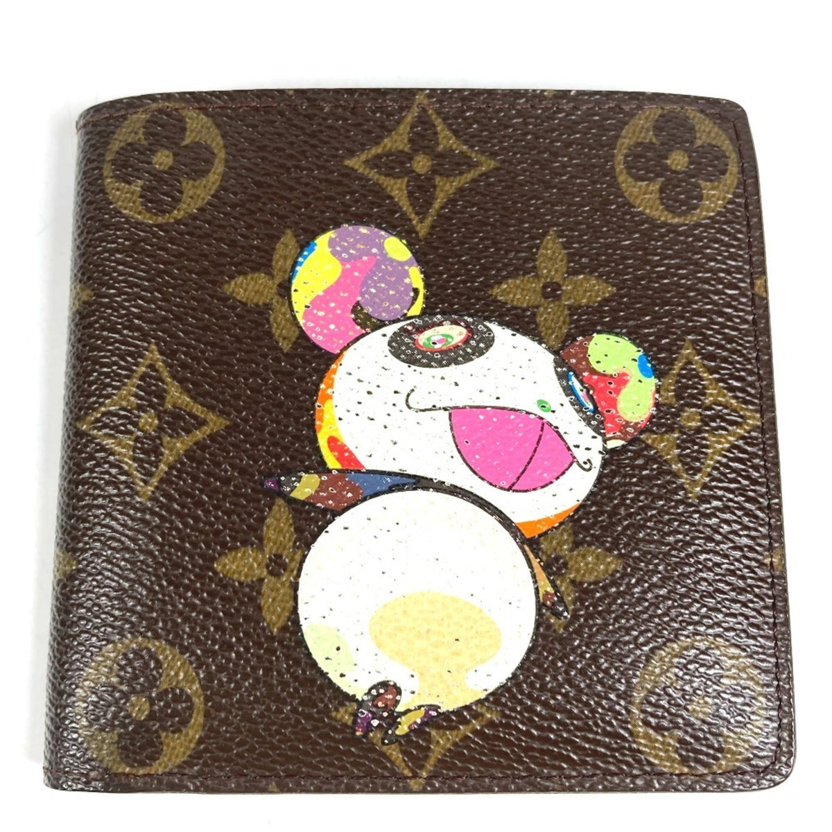 Louis Vuitton Brown Monogram Panda Monogram Wallet (Bi-Fold) (Pre-Owned)