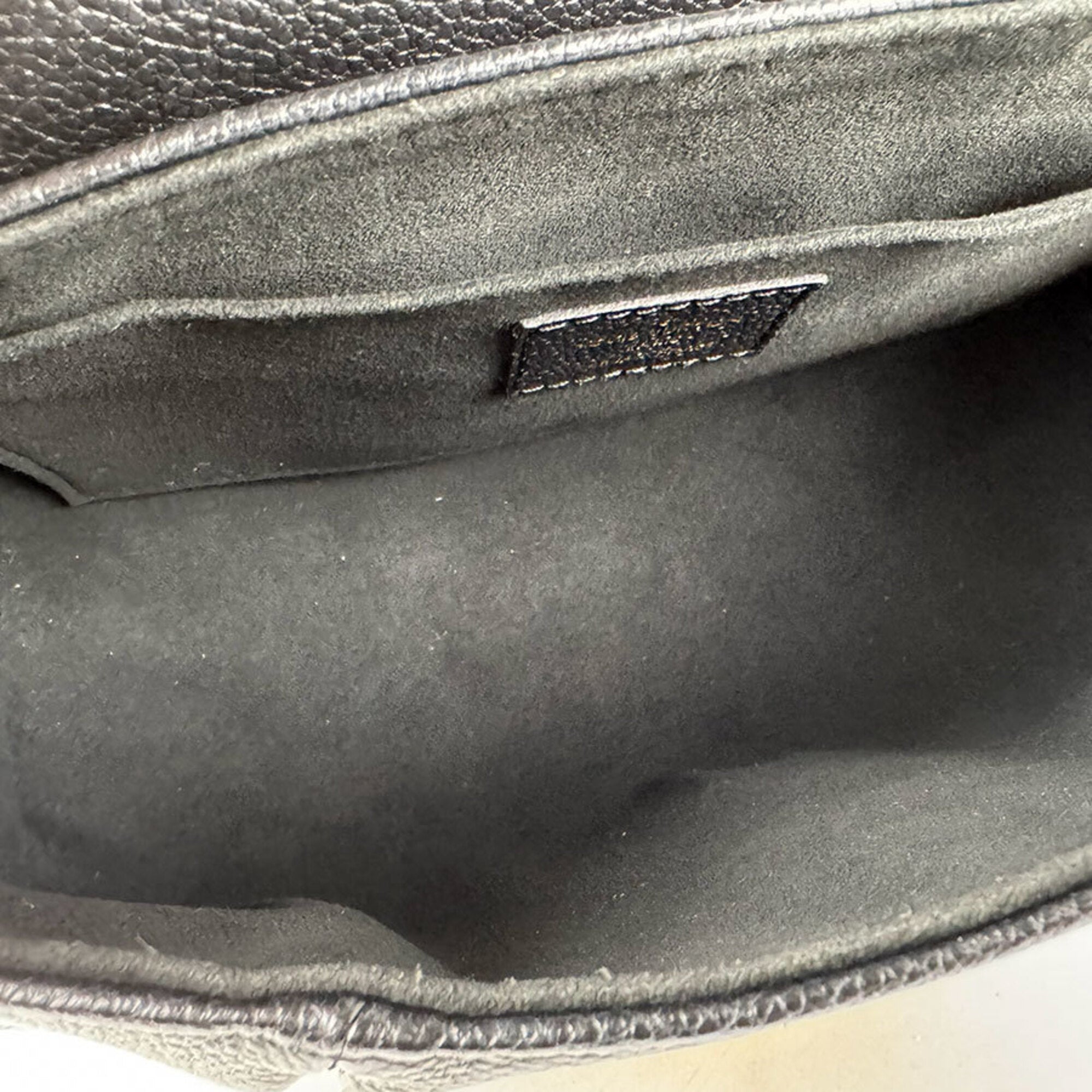 Louis Vuitton Beige Black Monogram Empreinte Shoulder Bag (Pre-Owned)