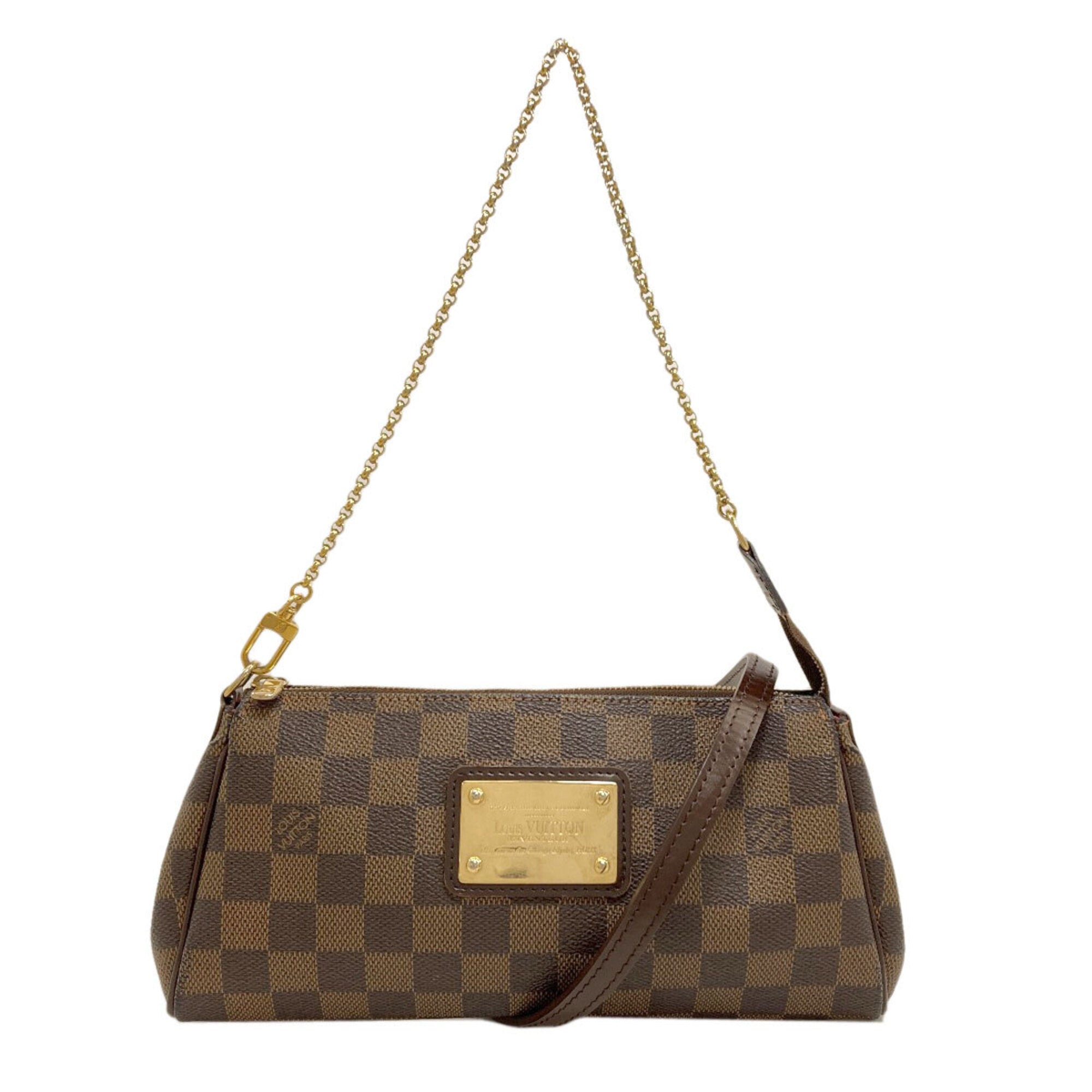 Louis Vuitton Damier Damier Canvas Ebene Damier Canvas Handbag (Pre-Owned)