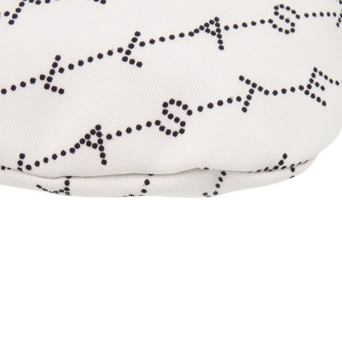 Stella Mccartney Black White Nylon Fanny Pack Sling Bag (Pre-Owned)
