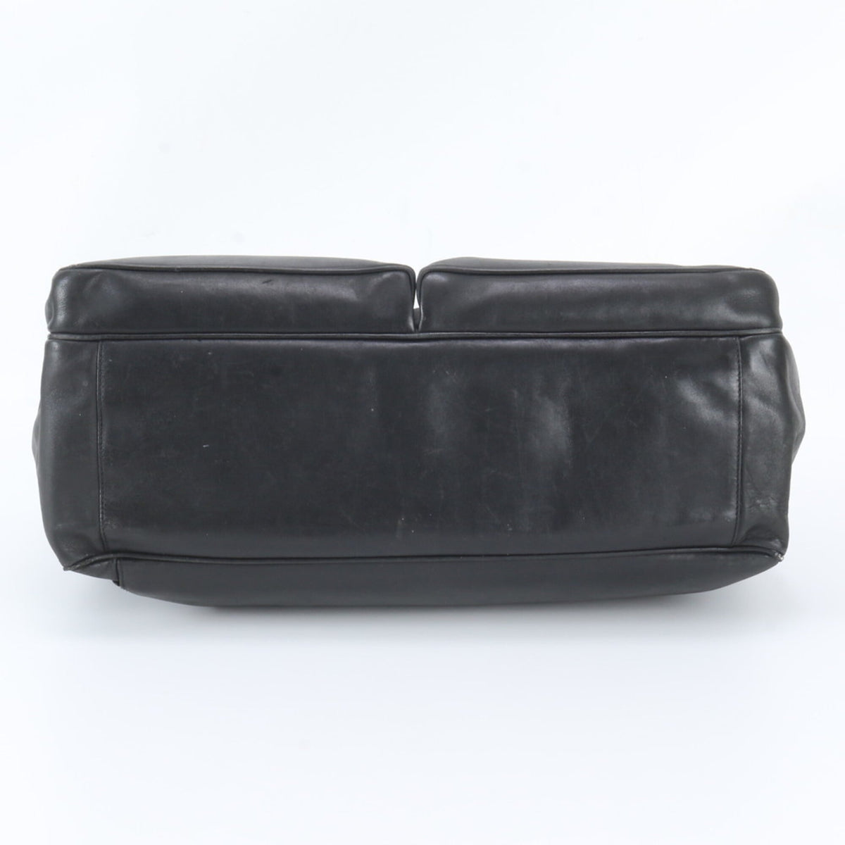 Prada Black Leather Briefcase (Pre-Owned)