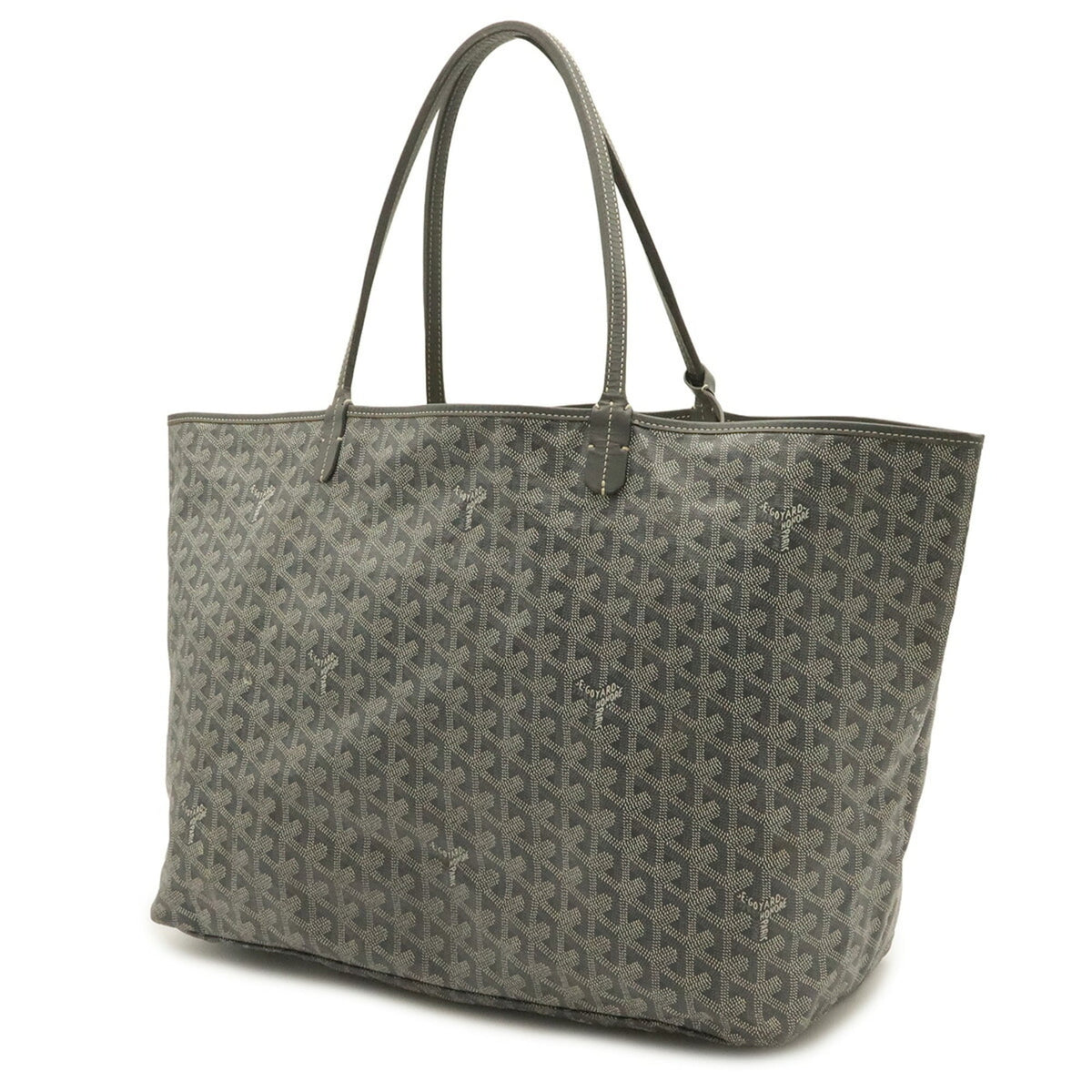 Goyard Gray White Yellow Coated Canvas Pouch Shoulder Bag Tote Bag (Pre-Owned)