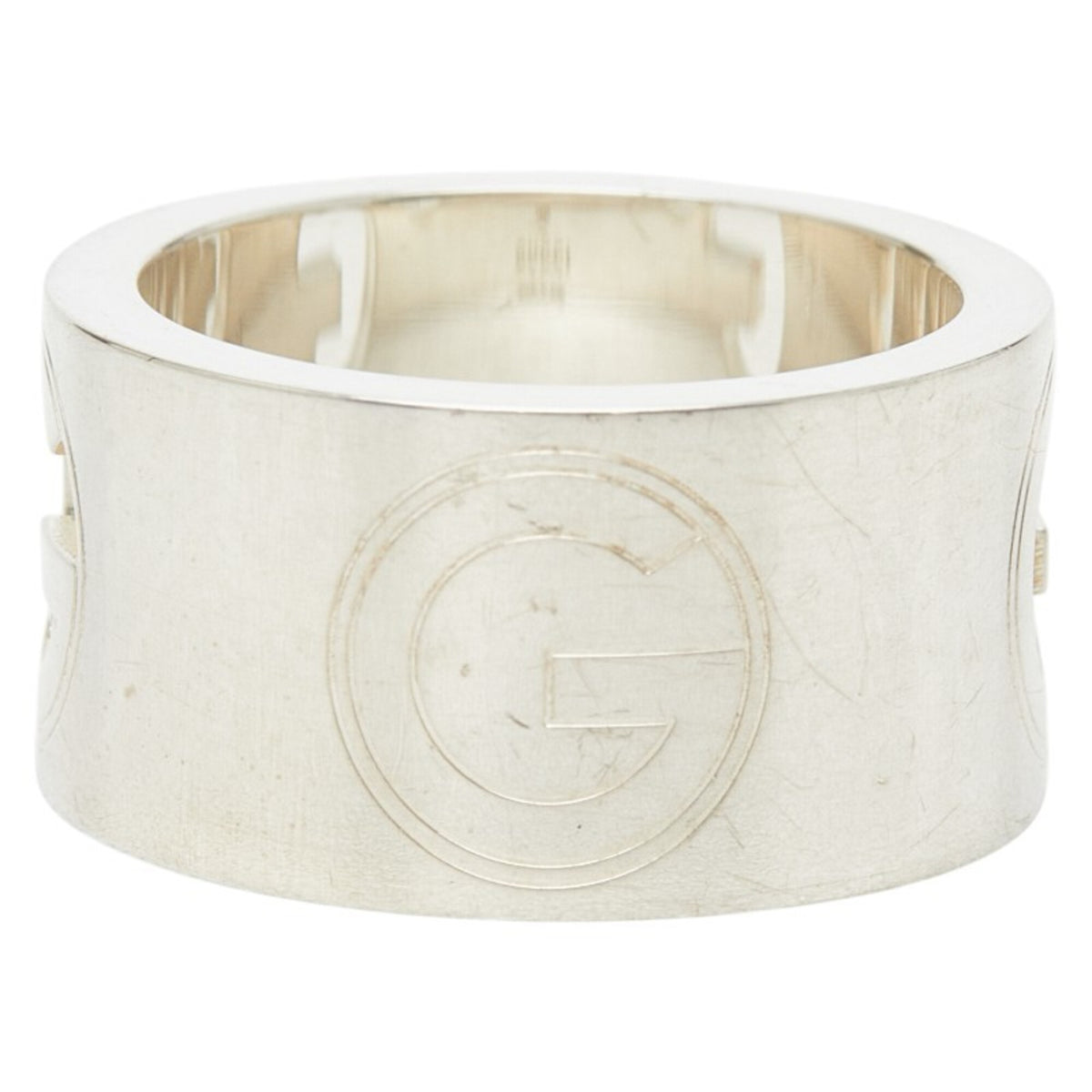 Gucci Silver Silver 925 Band Ring (Pre-Owned)
