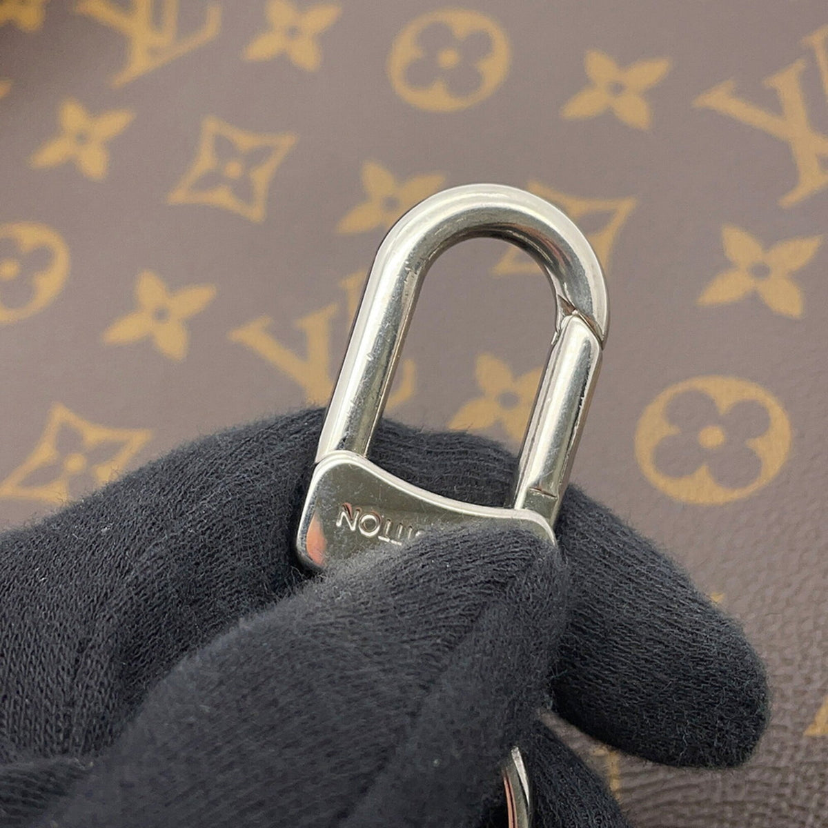 Louis Vuitton Monogram Macassar Black Monogram Macassar Noir Shoulder Bag Sling Bag (Pre-Owned)