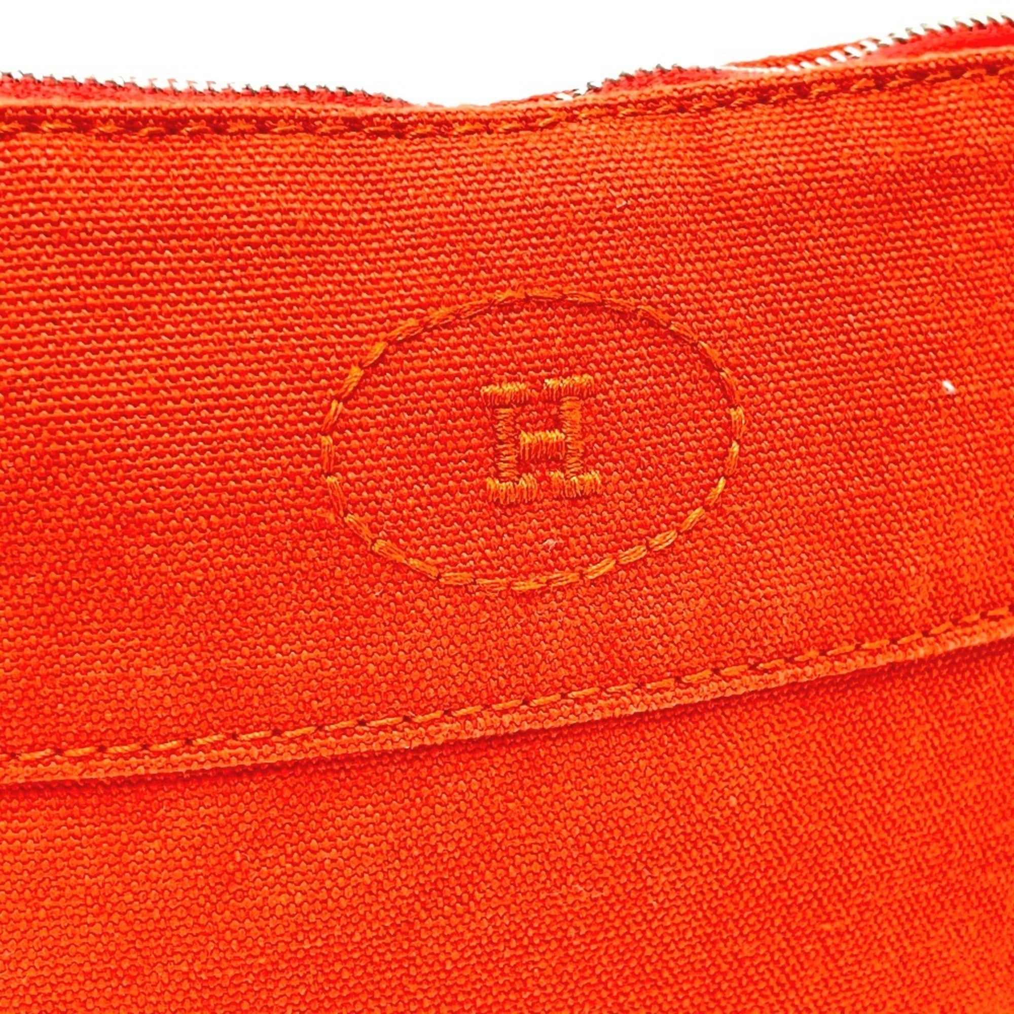 Hermes Orange Cotton Pouch (Pre-Owned)
