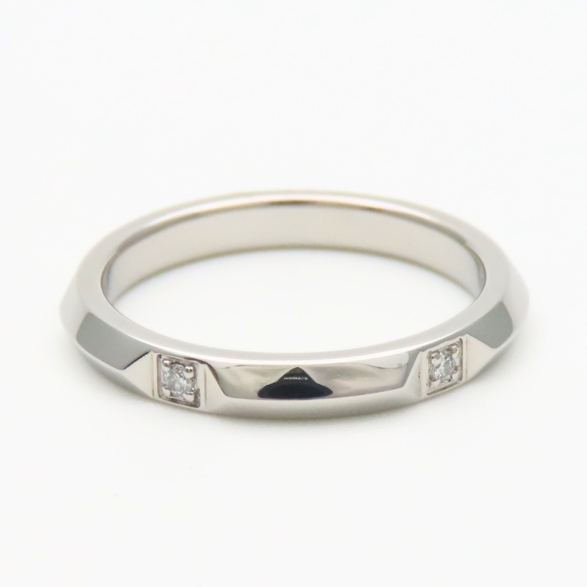 Tiffany Platinum Platinum 950 Band Ring (Pre-Owned)