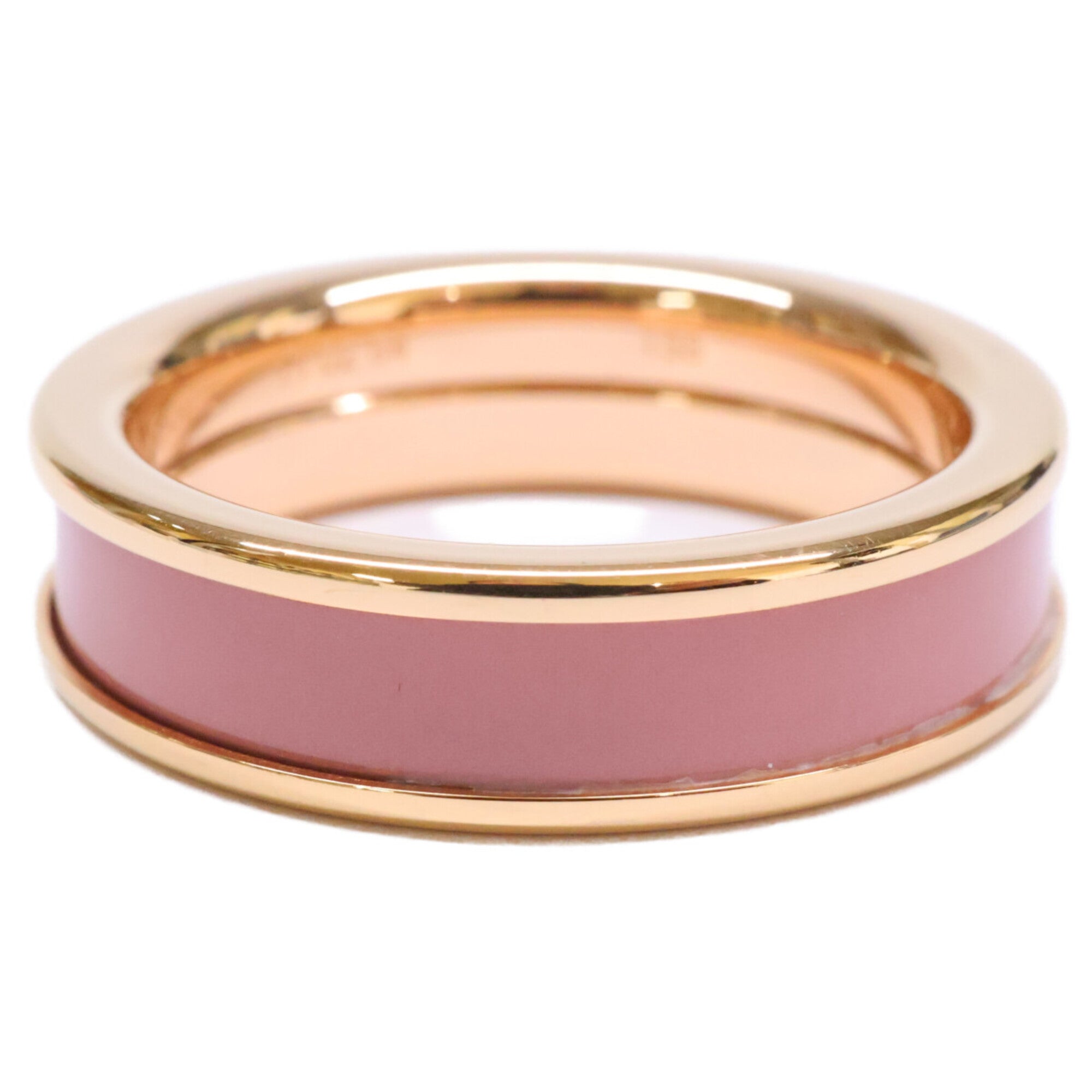 Hermes Rose Gold Metal Band Ring (Pre-Owned)