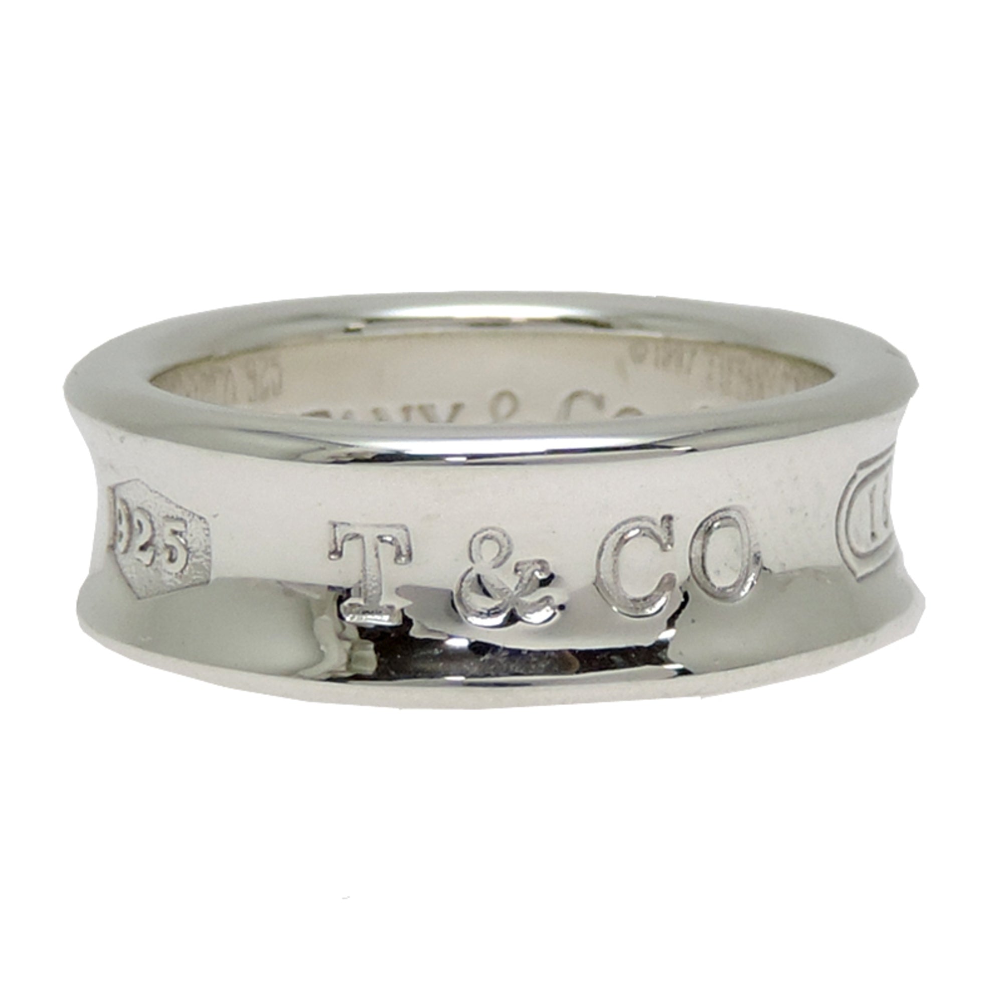 Tiffany Silver 925 Band Ring (Pre-Owned)