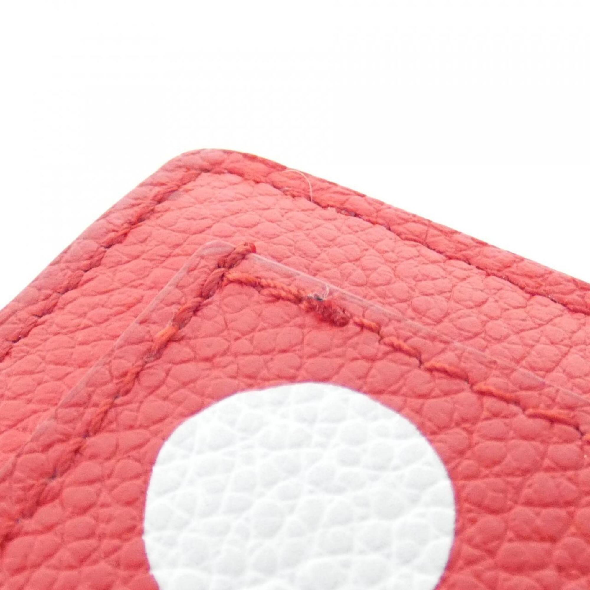 Louis Vuitton Rouge Leather Wallet (Bi-Fold) (Pre-Owned)