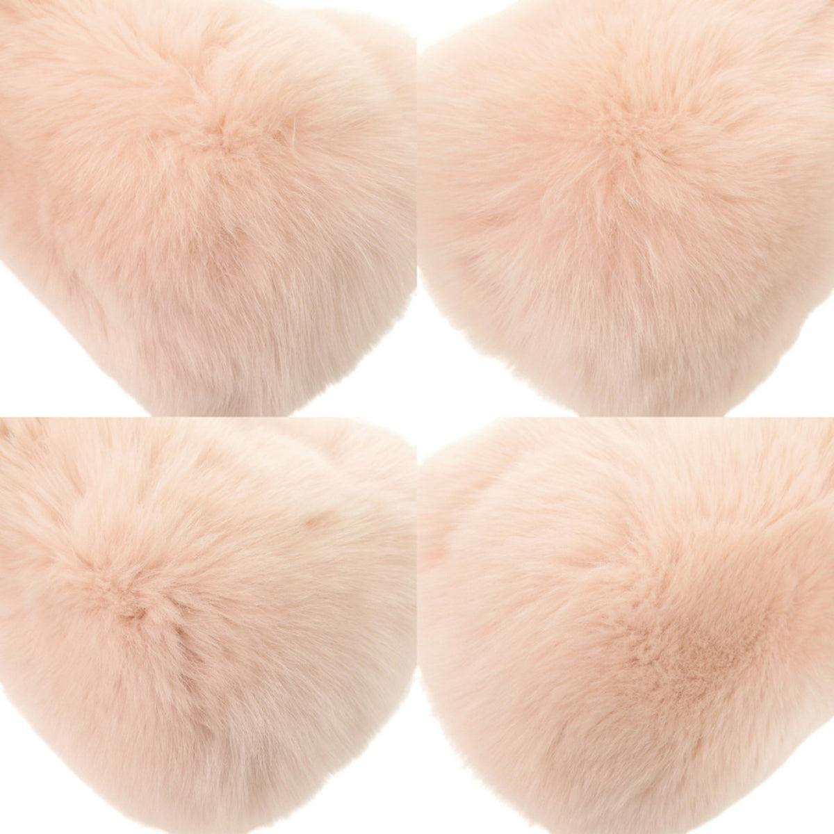 Fendi Pink Leather Fur Handbag Shoulder Bag (Pre-Owned)