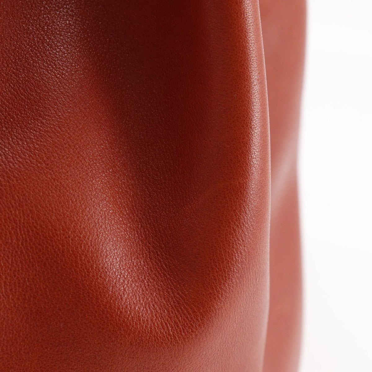 Hermes Red Color Leather Shoulder Bag (Pre-Owned)