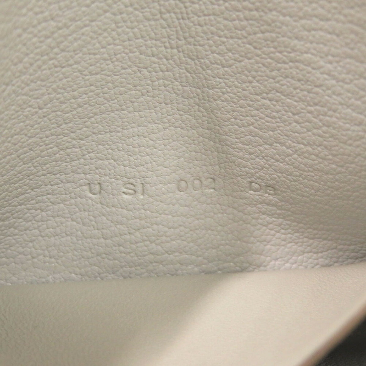 Hermes Gray Evergrain Leather Card Wallet (Pre-Owned)