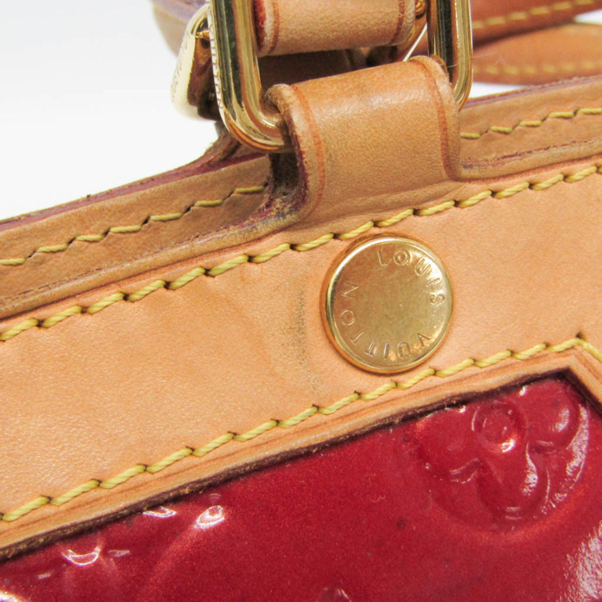 Louis Vuitton Monogram Vernis Pomme D'amour Monogram Vernis Handbag (Pre-Owned)