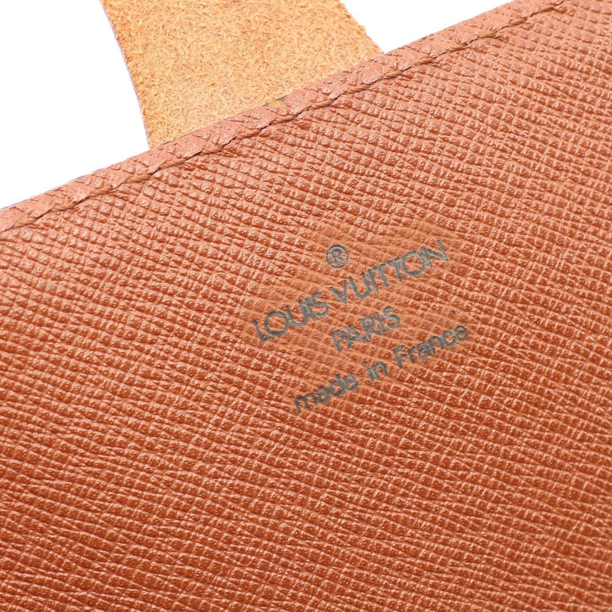 Louis Vuitton Brown Monogram Coated Canvas Leather Handbag Shoulder Bag (Pre-Owned)