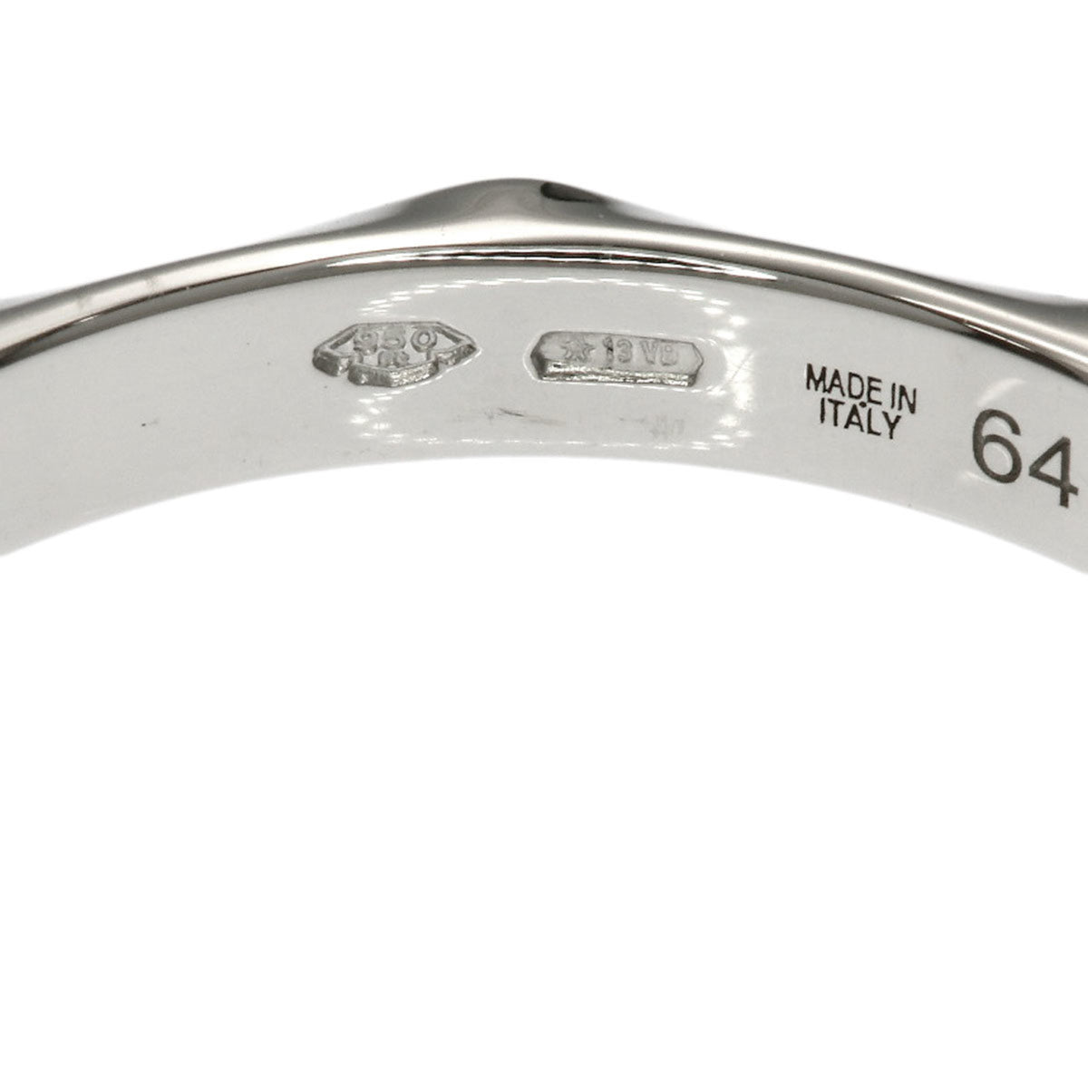 Bvlgari Platinum 950 Band Ring (Pre-Owned)