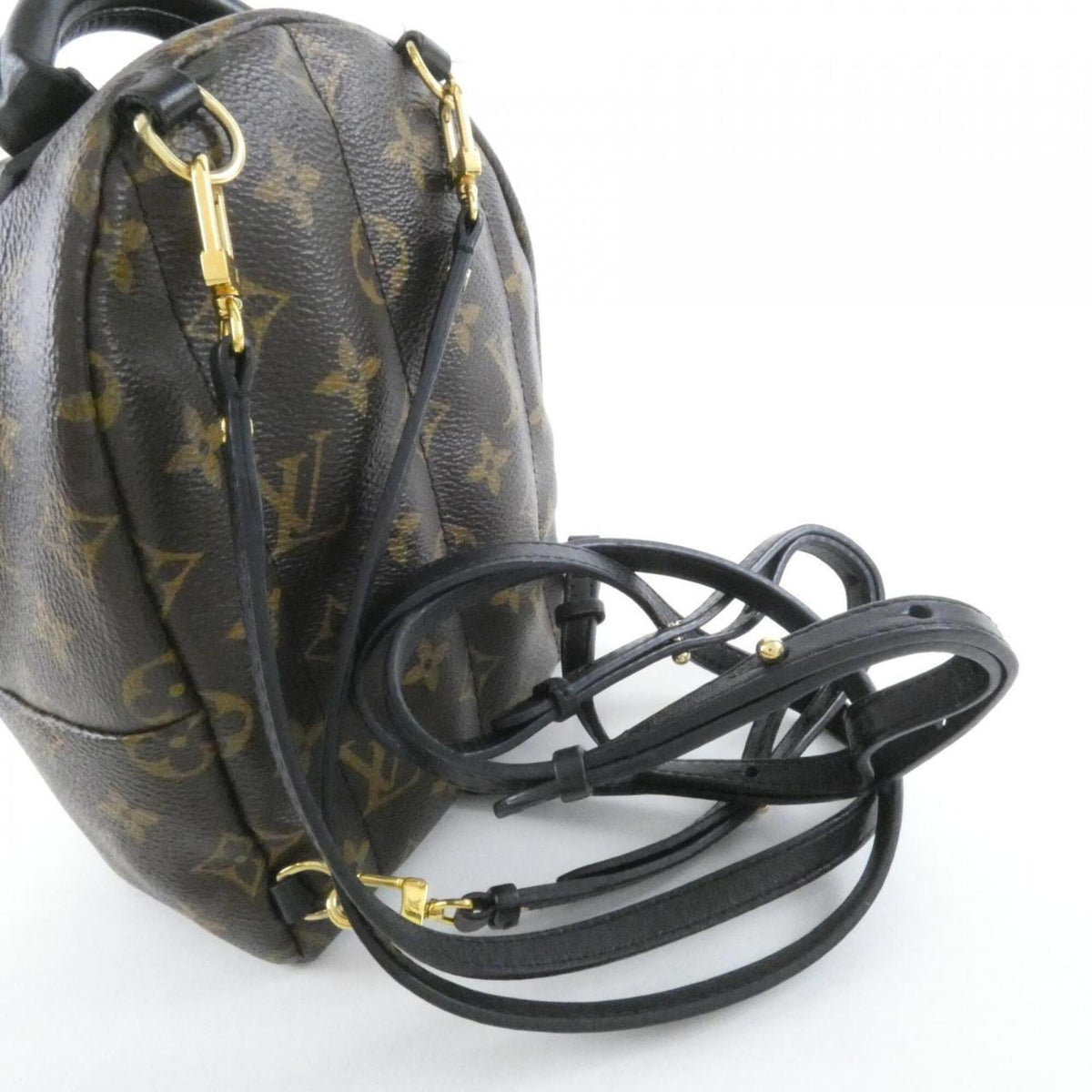 Louis Vuitton Marron Coated Canvas Backpack (Pre-Owned)