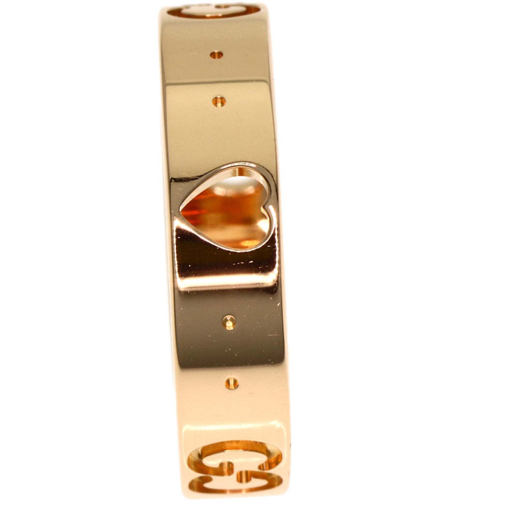 Gucci Icon Pink Gold (18K) Band Ring (Pre-Owned)
