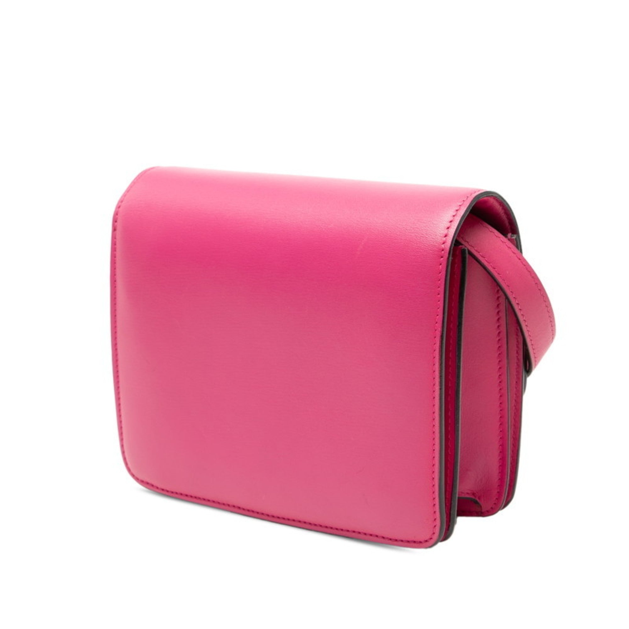 Celine Pink Leather Shoulder Bag (Pre-Owned)