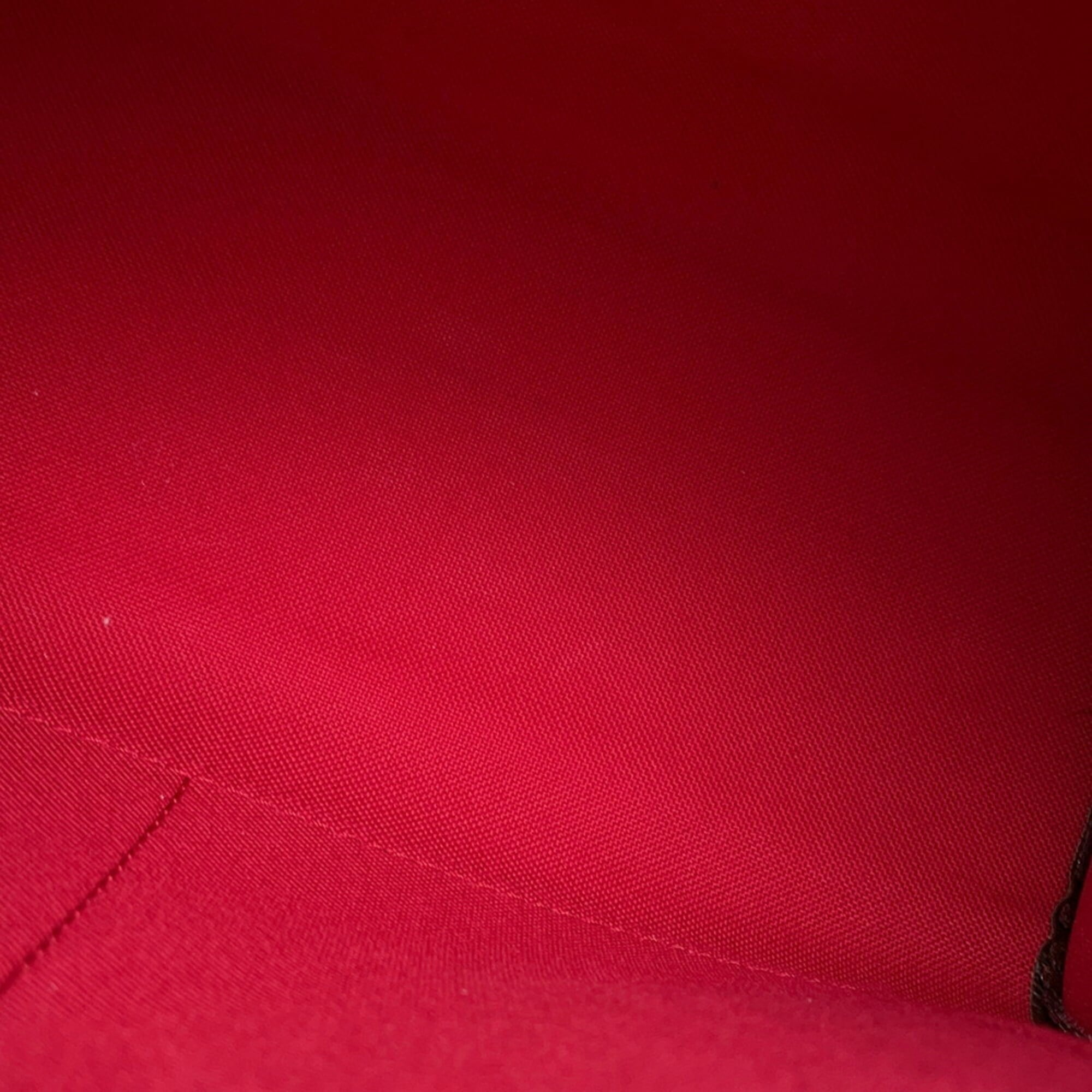 Louis Vuitton Monogram Reverse Red Color Monogram Reverse Handbag Shoulder Bag (Pre-Owned)