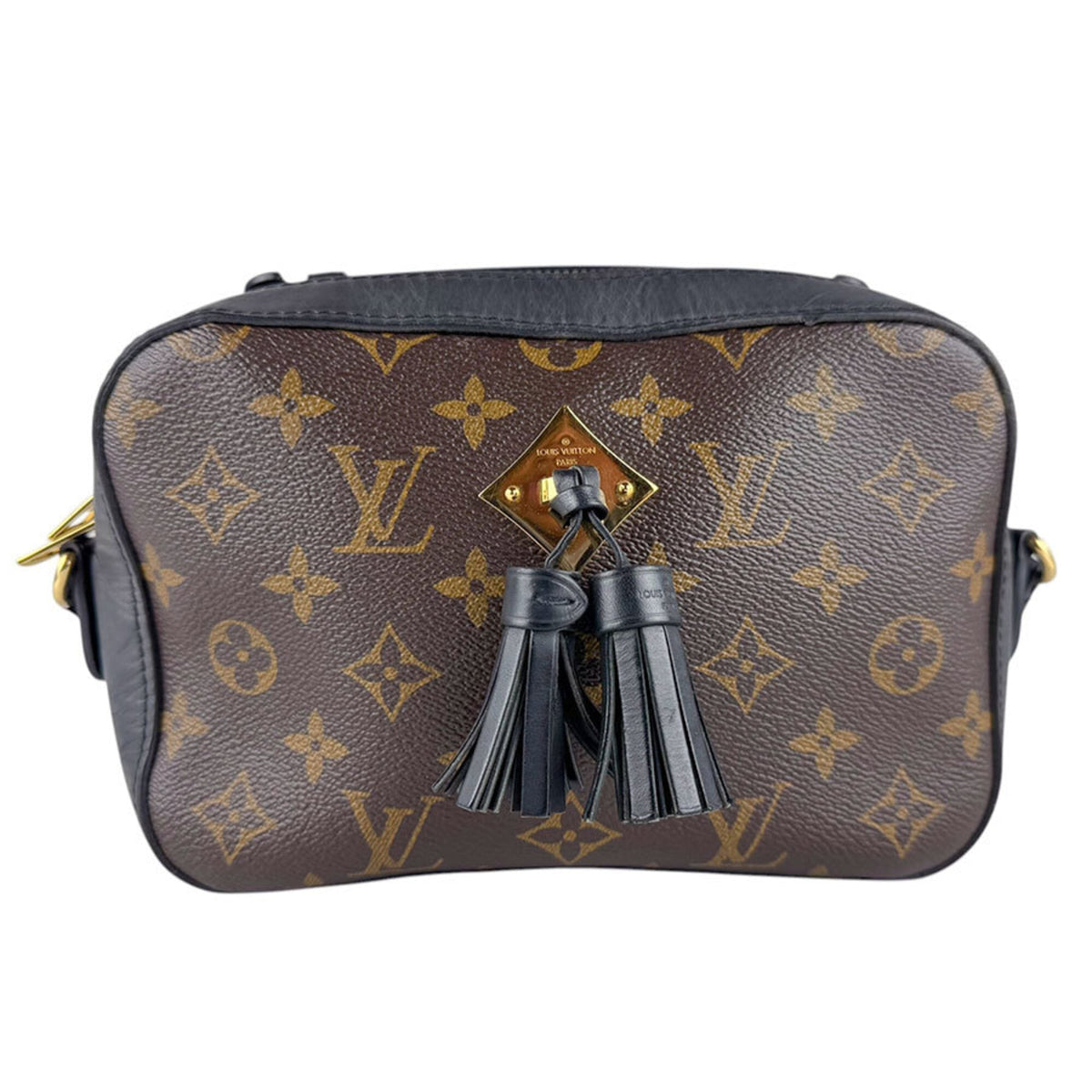 Louis Vuitton Black Brown Monogram Monogram Shoulder Bag (Pre-Owned)