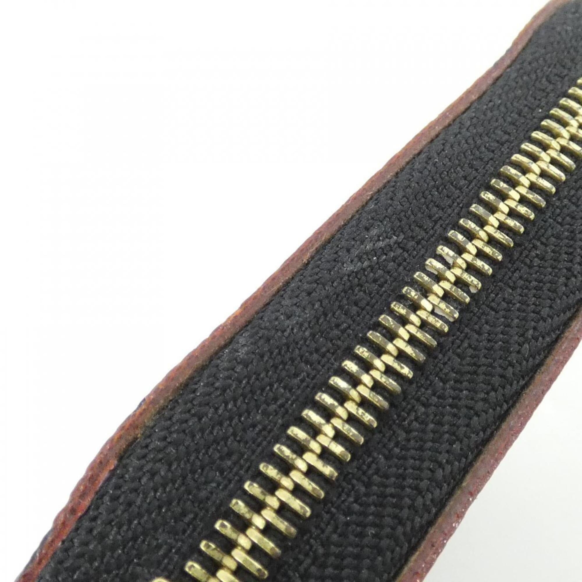Louis Vuitton Black Violet Coated Canvas Coin Purse/Coin Case (Pre-Owned)