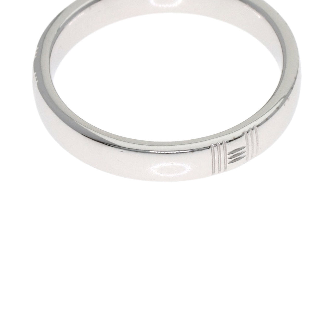 Hermes White Gold (18K) Band Ring (Pre-Owned)