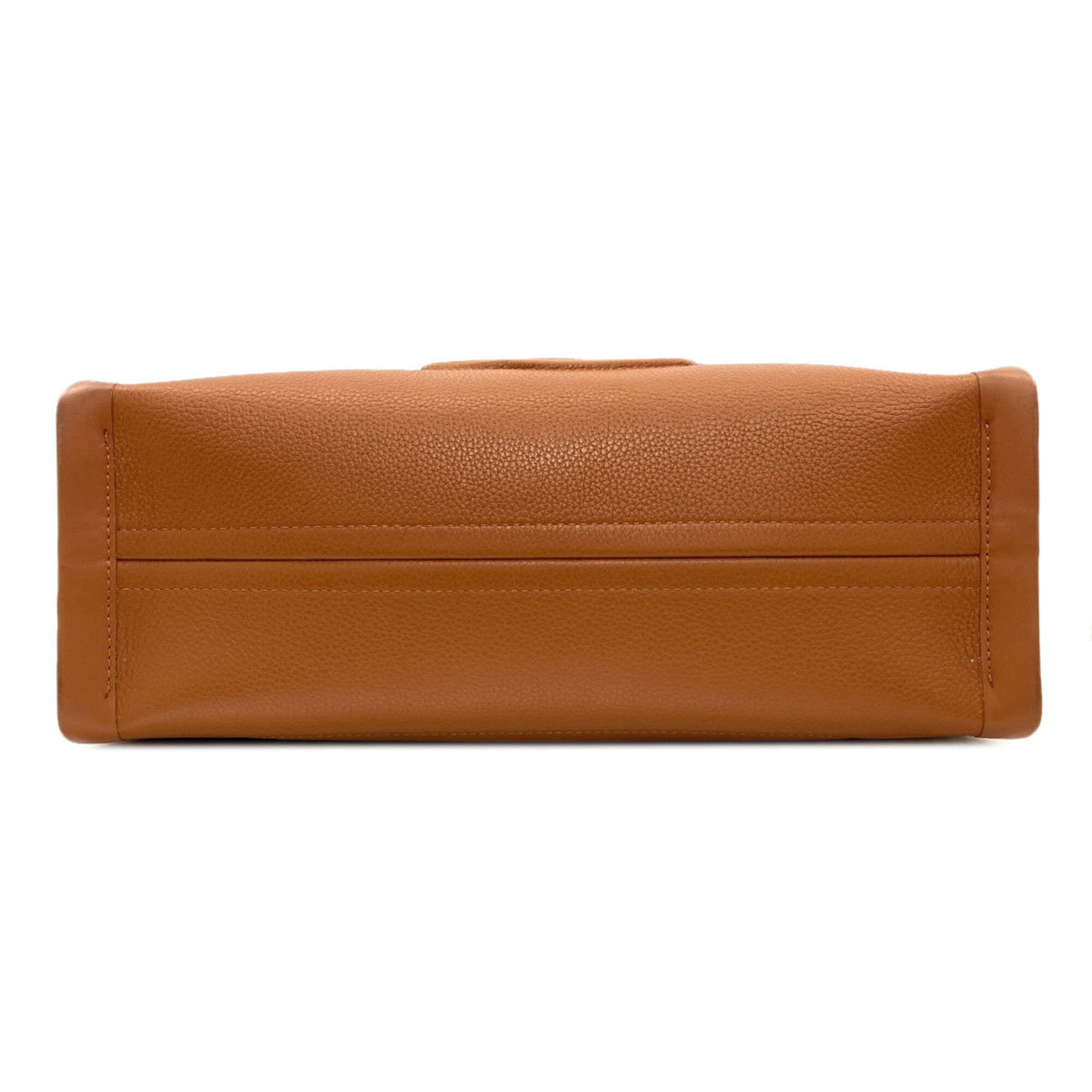 Christian Louboutin Brown Leather Tote Bag (Pre-Owned)