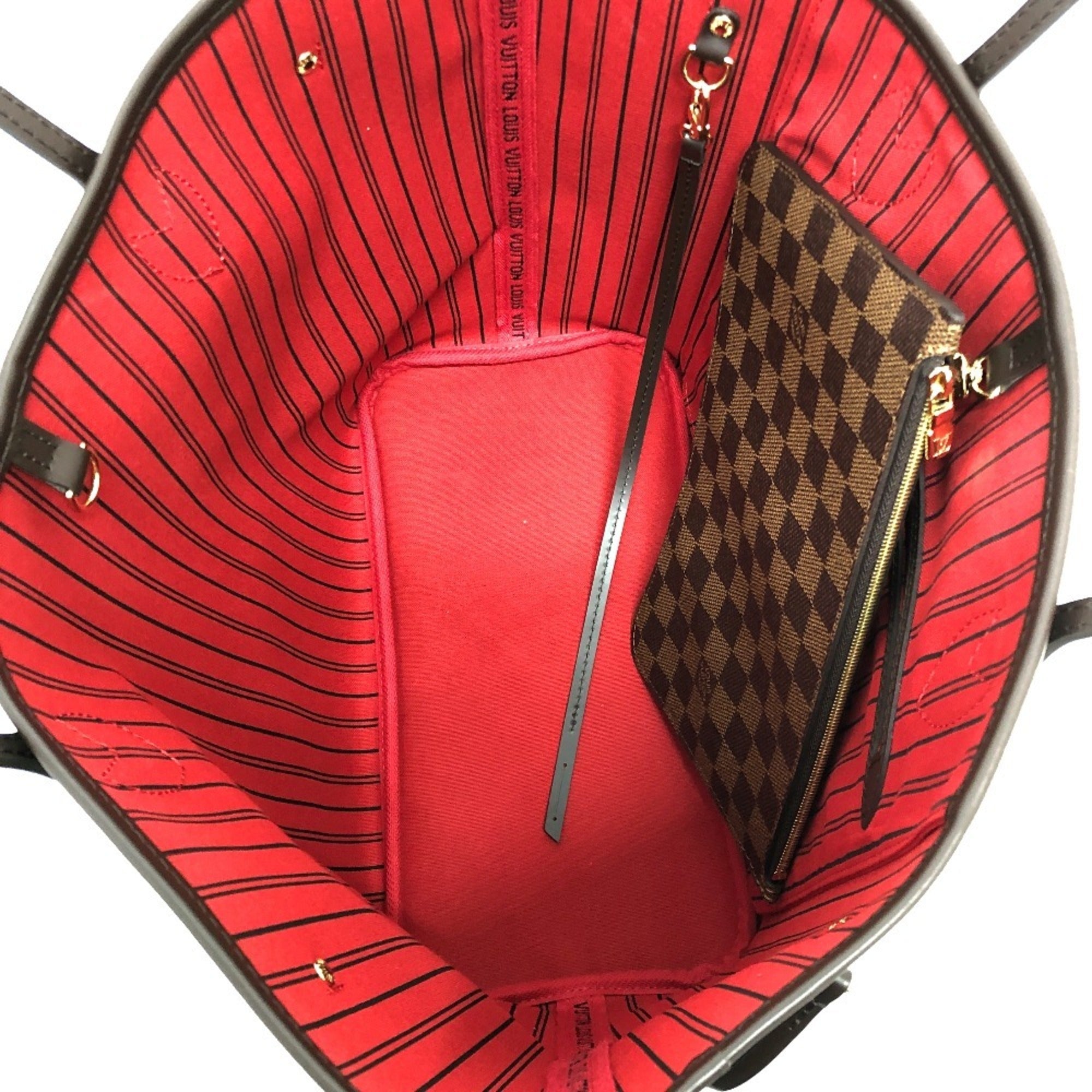 Louis Vuitton Brown Damier Canvas Tote Bag (Pre-Owned)