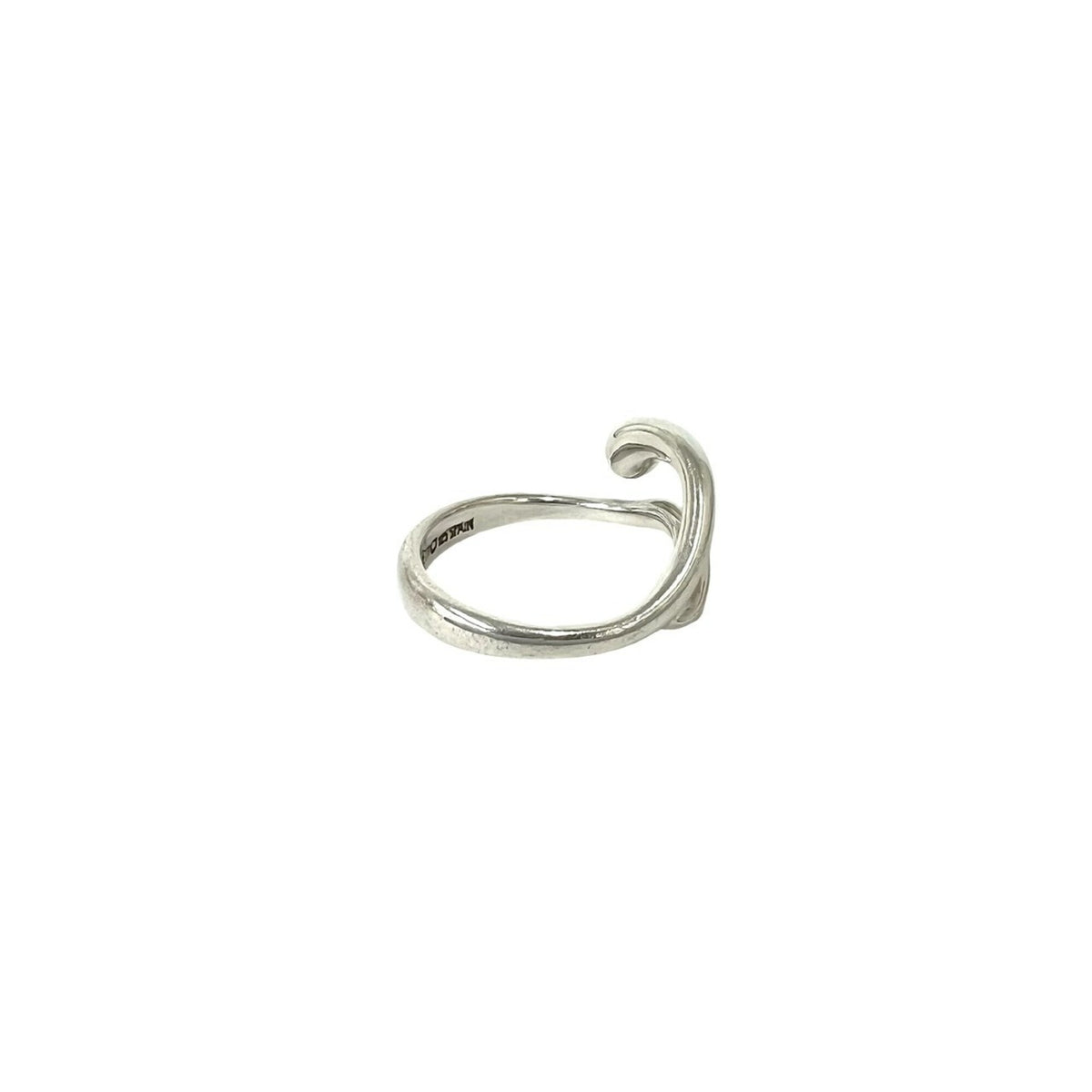 Tiffany Silver Silver 925 Band Ring (Pre-Owned)
