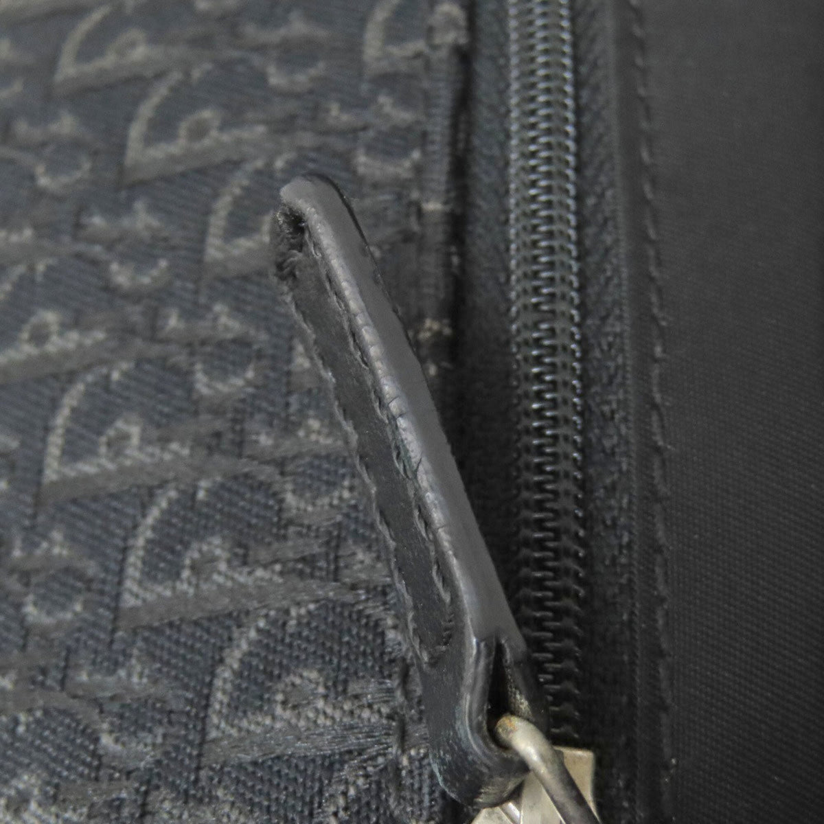 Christian Dior Black Canvas Tote Bag (Pre-Owned)
