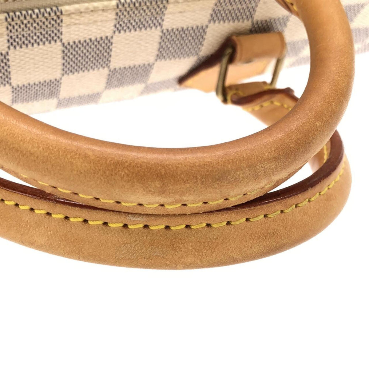 Louis Vuitton Azur Coated Canvas Boston Bag (Pre-Owned)