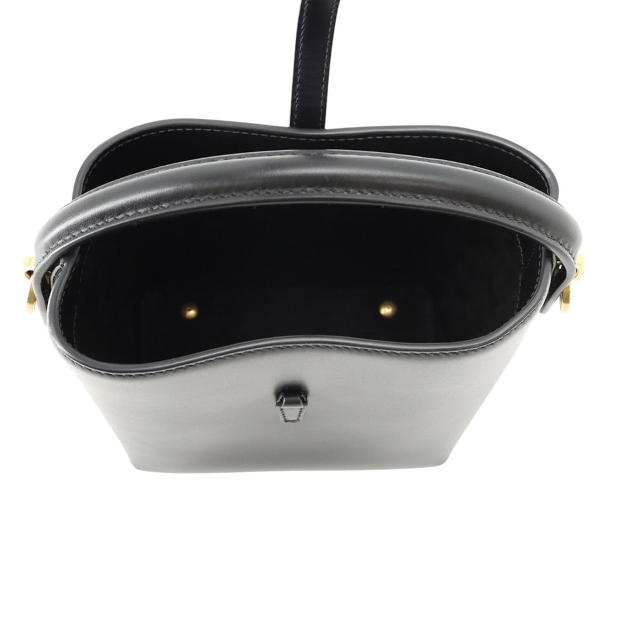 Yves Saint Laurent Black Leather Handbag (Pre-Owned)